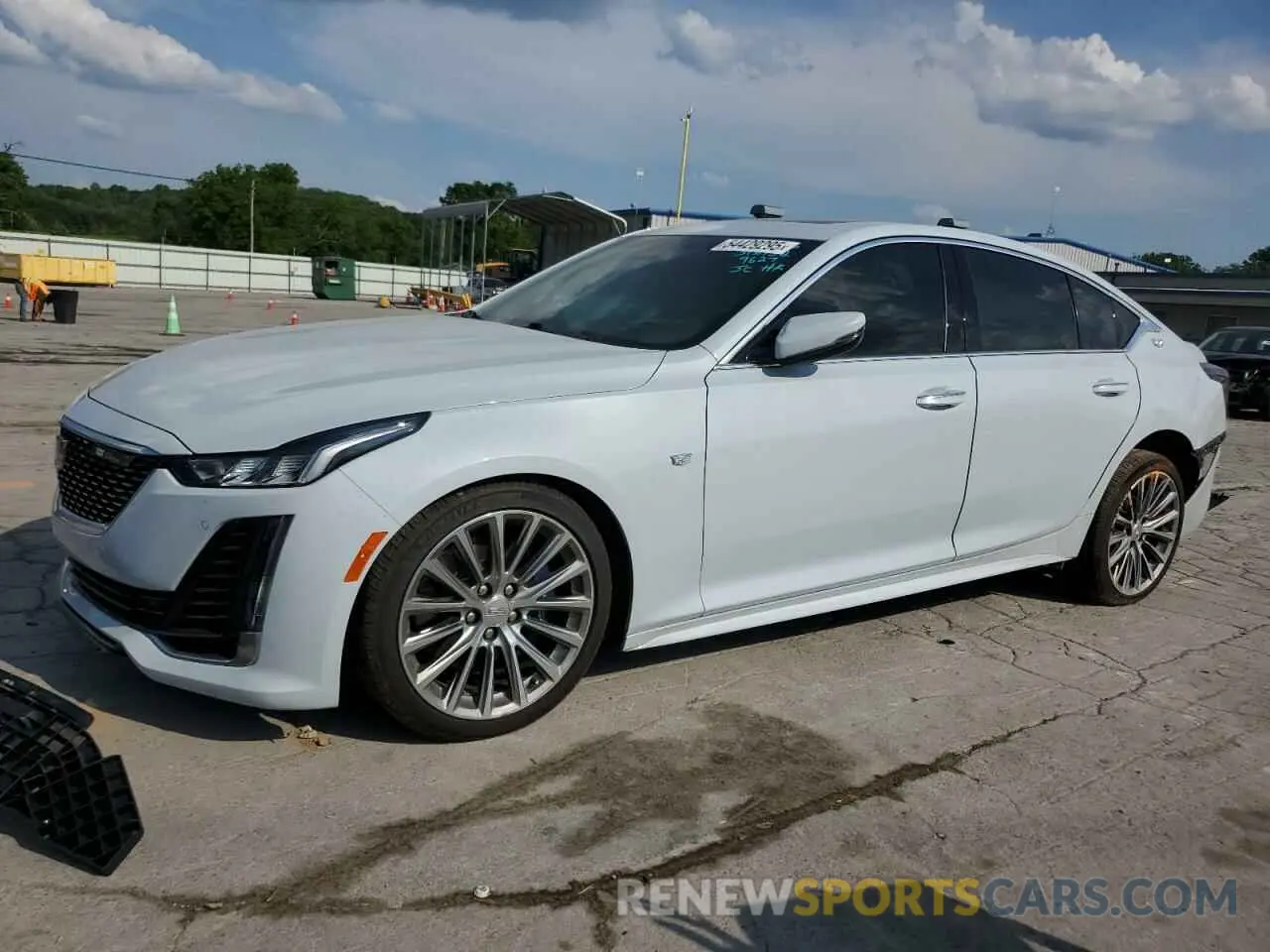1 Photograph of a damaged car 1G6DZ5RK3N0129627 CADILLAC CT5 2022