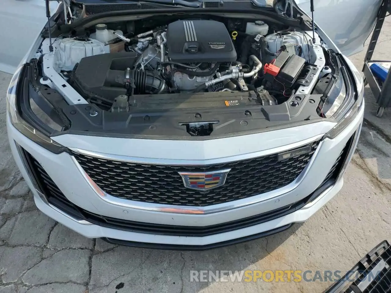 11 Photograph of a damaged car 1G6DZ5RK3N0129627 CADILLAC CT5 2022