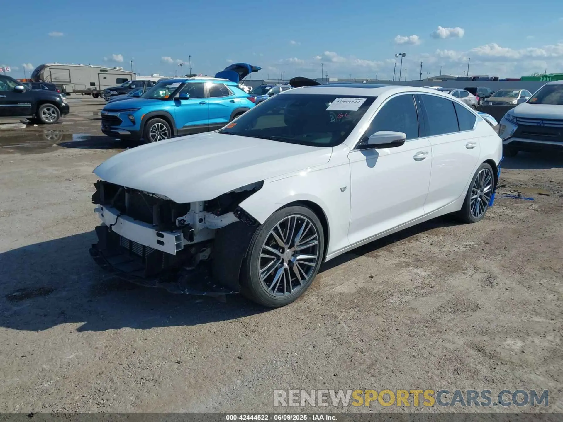 2 Photograph of a damaged car 1G6DN5RK5P0138098 CADILLAC CT5 2023