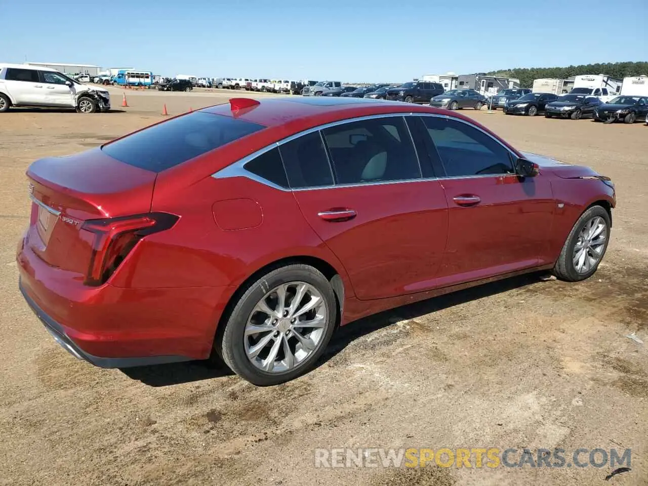 3 Photograph of a damaged car 1G6DN5RK9P0157365 CADILLAC CT5 2023