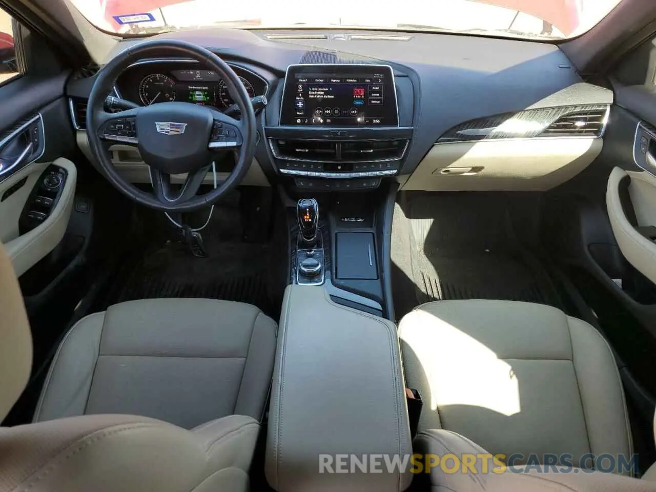 8 Photograph of a damaged car 1G6DN5RK9P0157365 CADILLAC CT5 2023