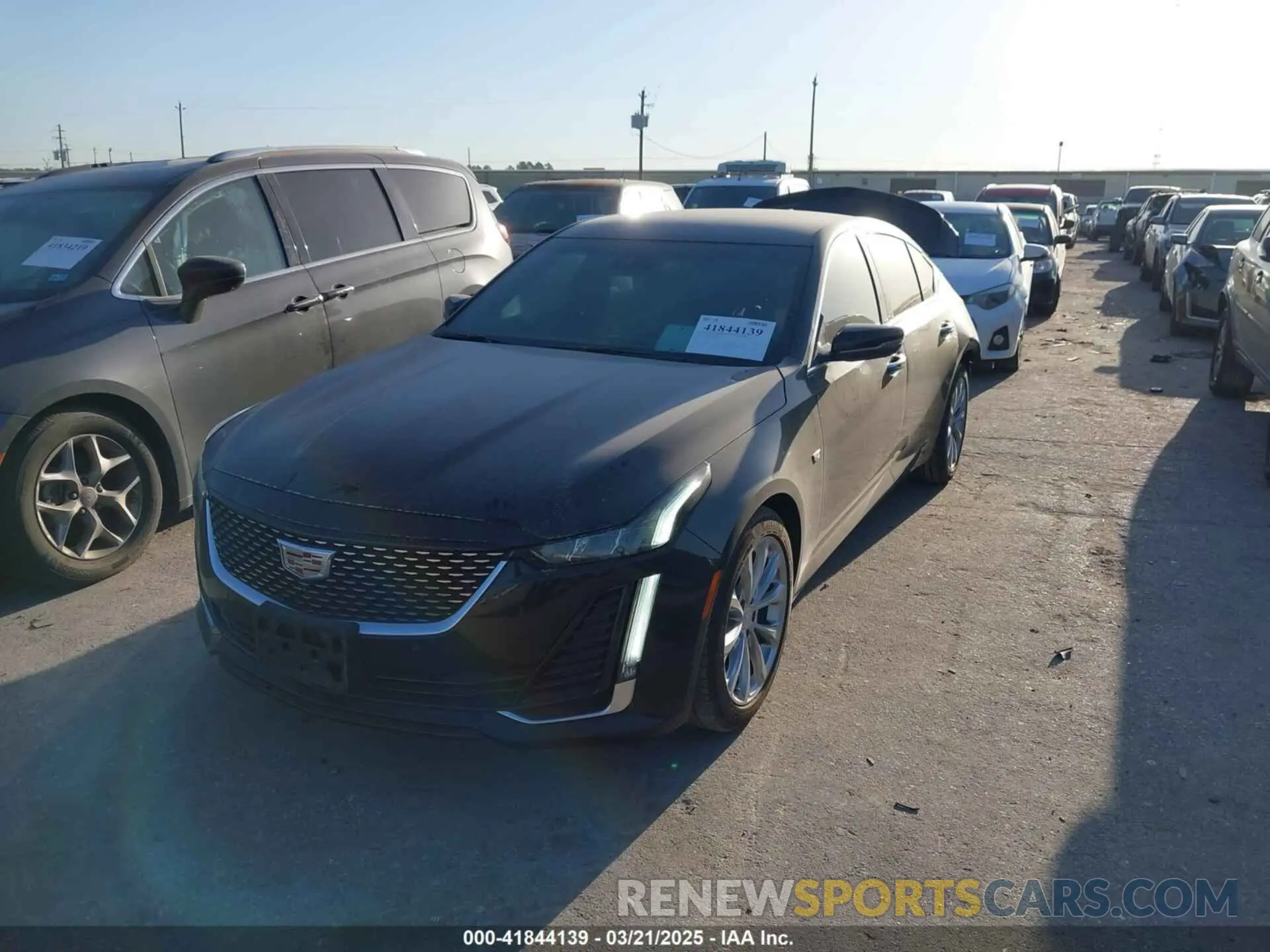 2 Photograph of a damaged car 1G6DN5RKXP0107056 CADILLAC CT5 2023