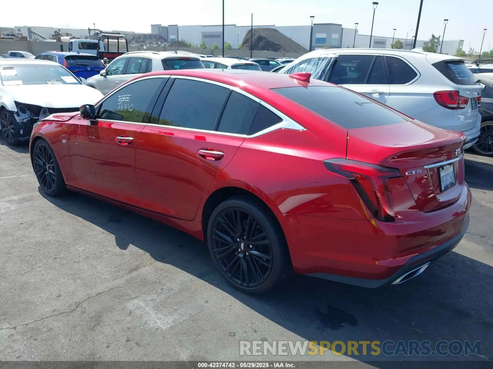 3 Photograph of a damaged car 1G6DN5RW1P0121379 CADILLAC CT5 2023