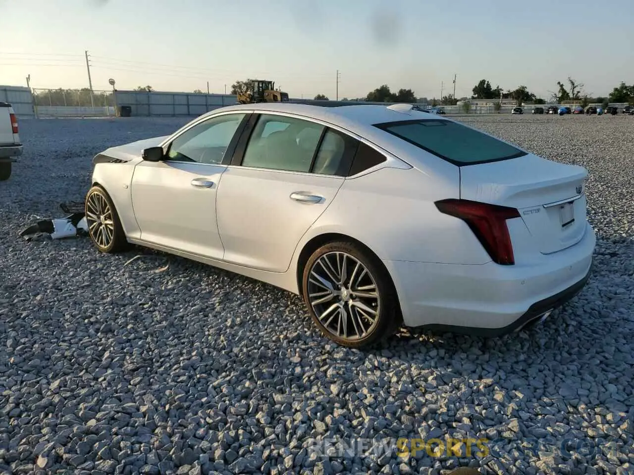 2 Photograph of a damaged car 1G6DN5RW3P0142735 CADILLAC CT5 2023