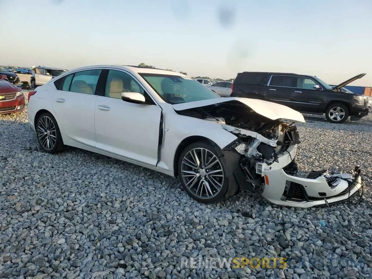 4 Photograph of a damaged car 1G6DN5RW3P0142735 CADILLAC CT5 2023