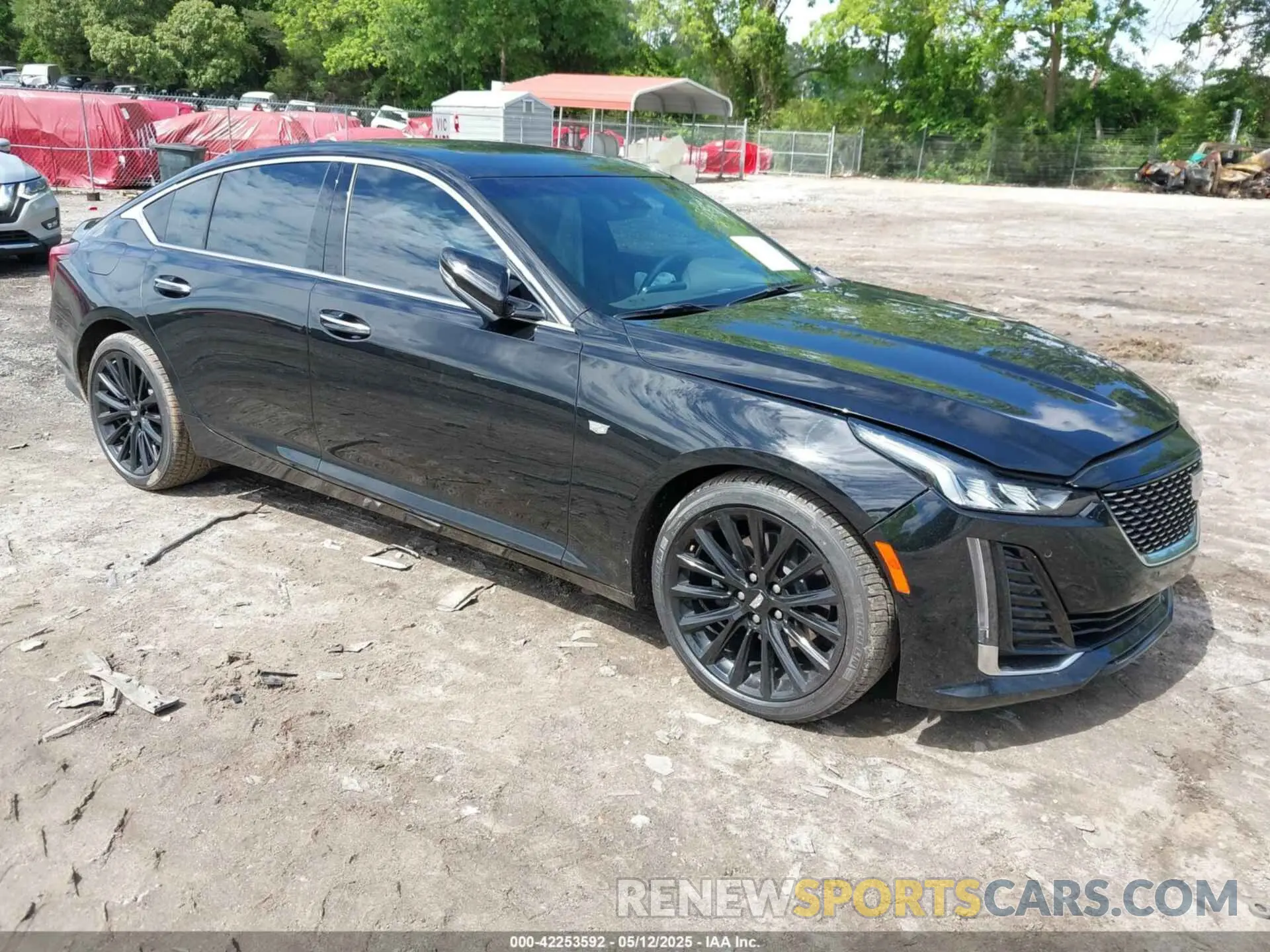 1 Photograph of a damaged car 1G6DN5RW4P0105306 CADILLAC CT5 2023