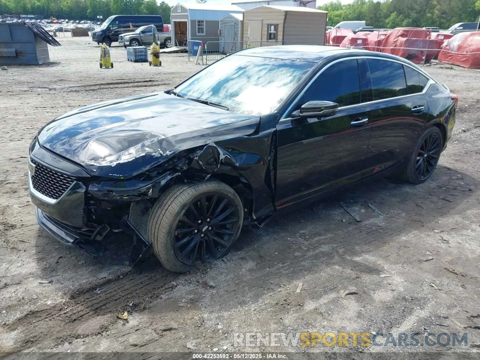 2 Photograph of a damaged car 1G6DN5RW4P0105306 CADILLAC CT5 2023