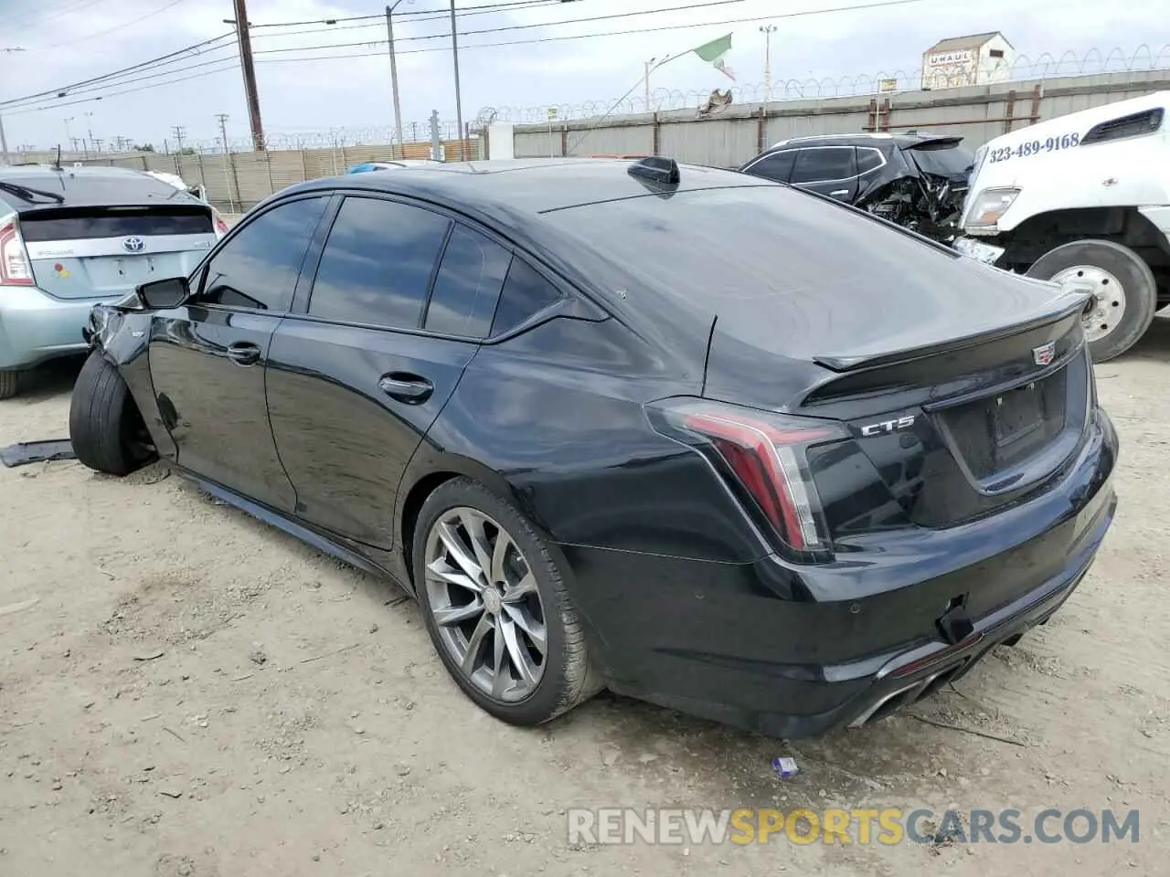 2 Photograph of a damaged car 1G6DR5RW8P0109797 CADILLAC CT5 2023