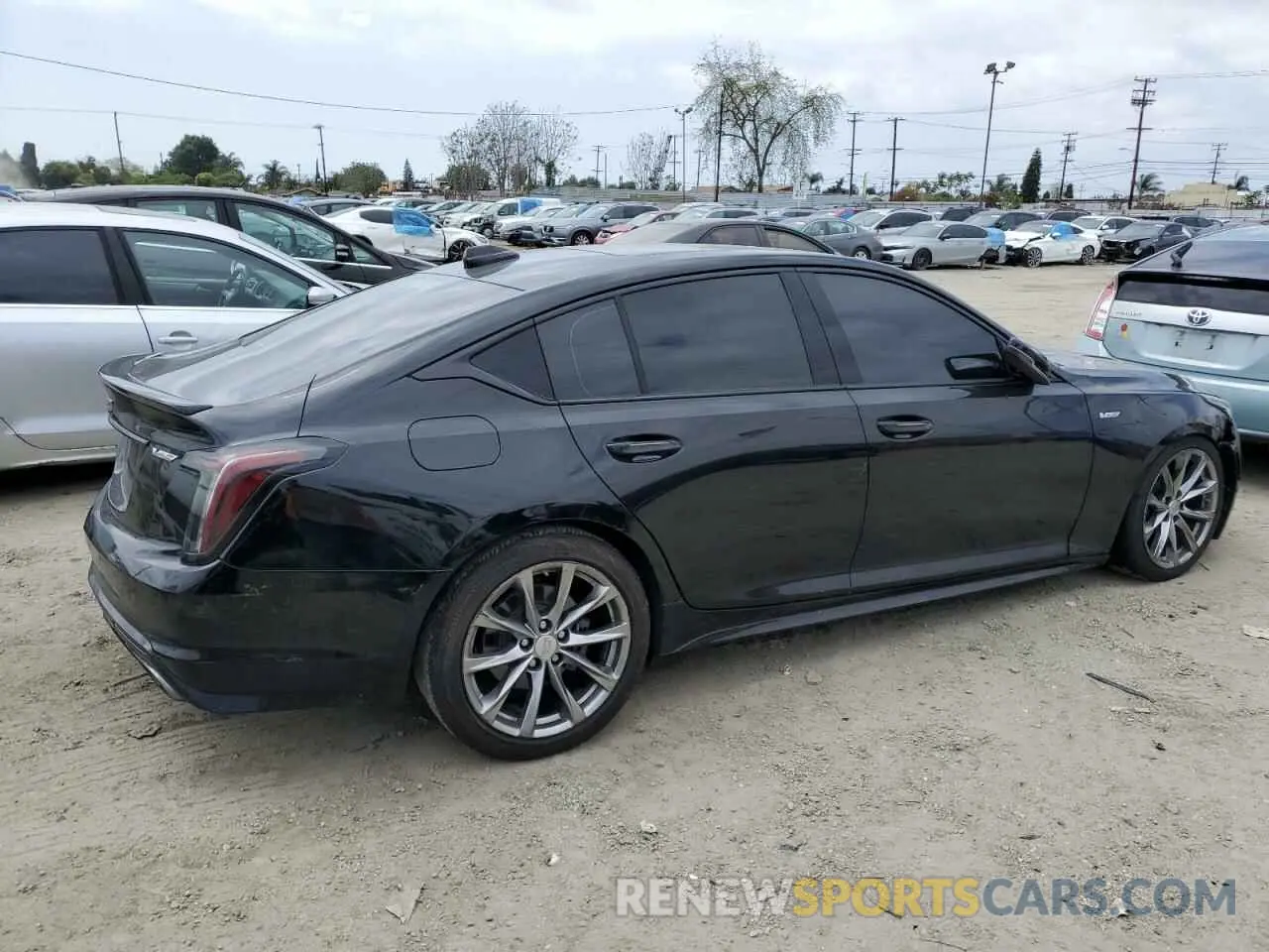 3 Photograph of a damaged car 1G6DR5RW8P0109797 CADILLAC CT5 2023
