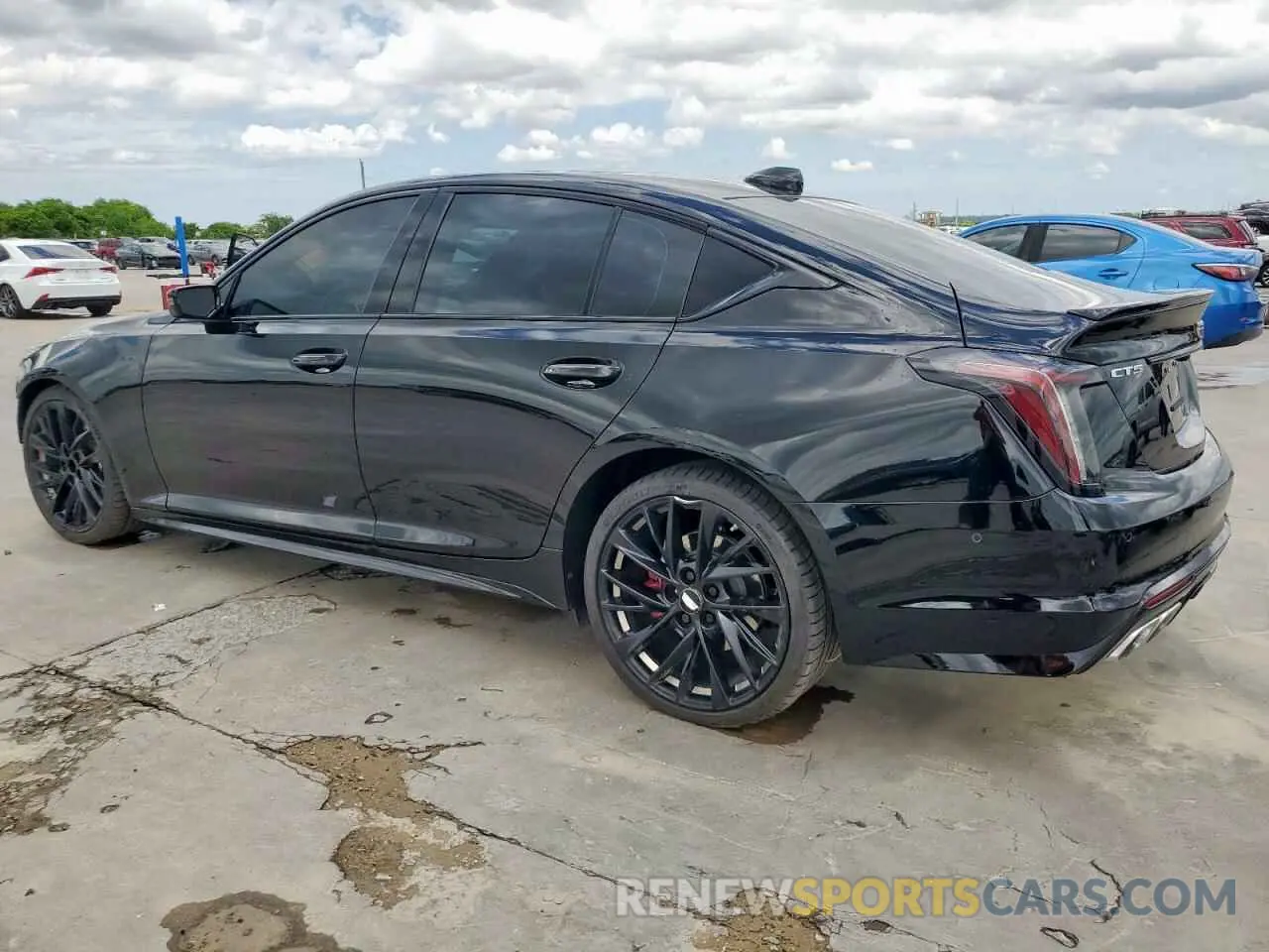 2 Photograph of a damaged car 1G6DR5RW8P0130391 CADILLAC CT5 2023