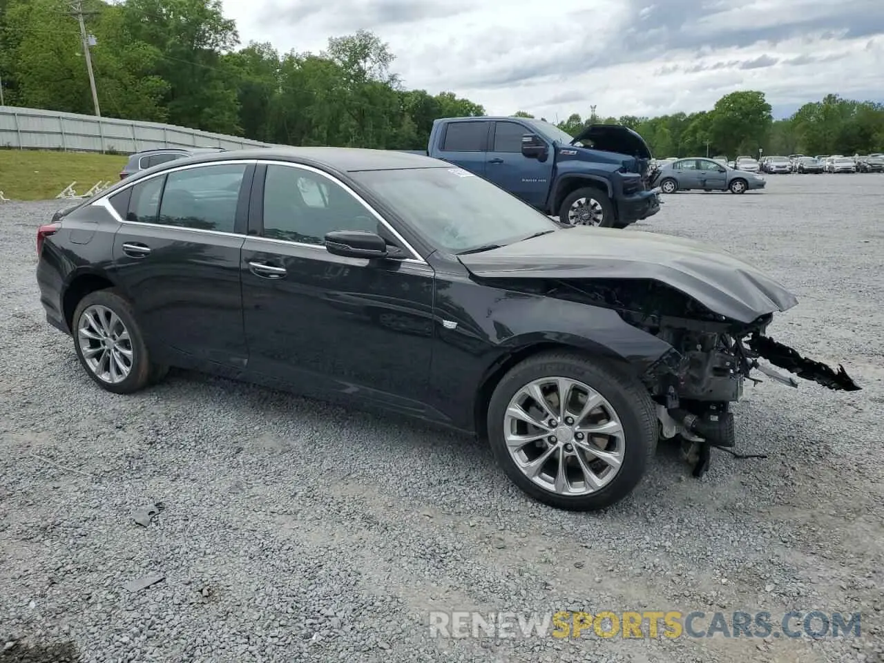 4 Photograph of a damaged car 1G6DS5RK6P0131959 CADILLAC CT5 2023