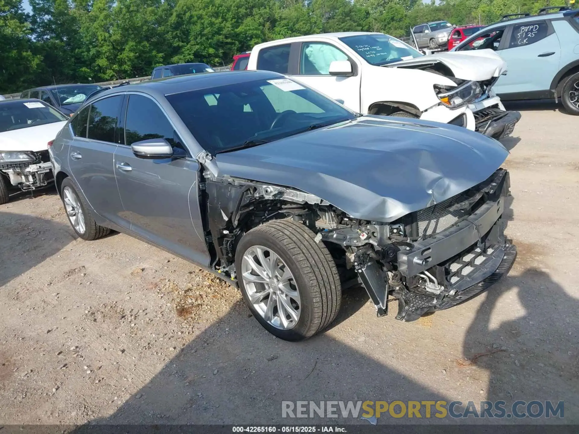 1 Photograph of a damaged car 1G6DS5RW5P0110376 CADILLAC CT5 2023