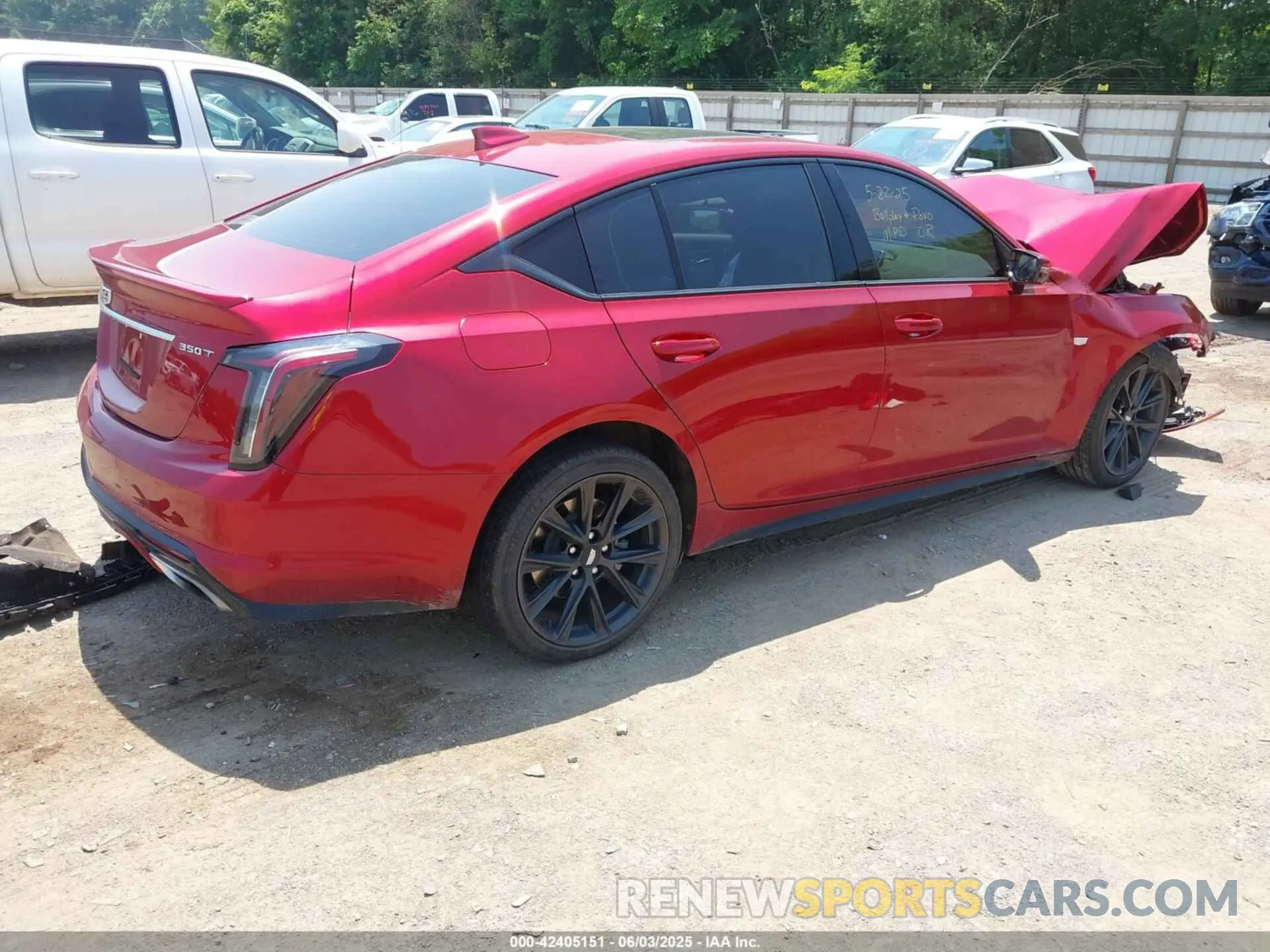 4 Photograph of a damaged car 1G6DU5RK3P0137163 CADILLAC CT5 2023