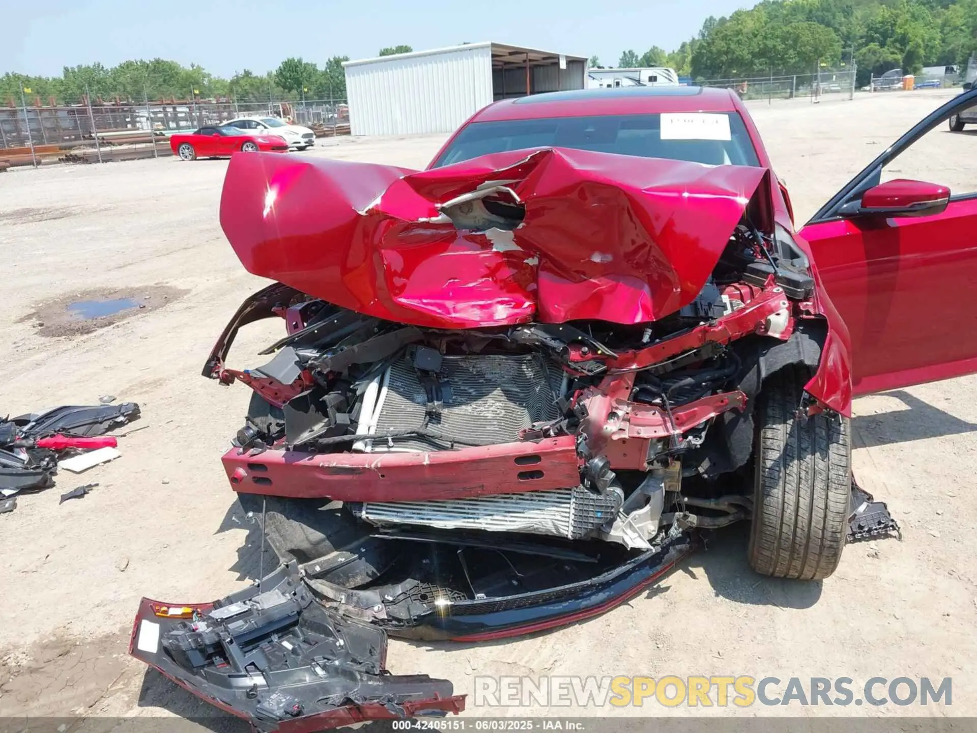 6 Photograph of a damaged car 1G6DU5RK3P0137163 CADILLAC CT5 2023