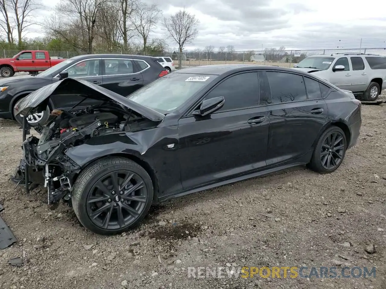 1 Photograph of a damaged car 1G6DU5RK4P0117861 CADILLAC CT5 2023