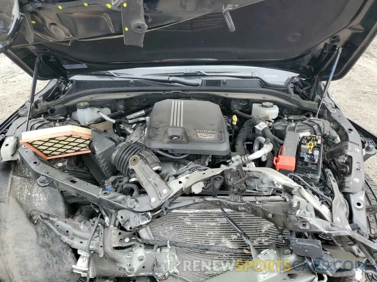 12 Photograph of a damaged car 1G6DU5RK4P0117861 CADILLAC CT5 2023