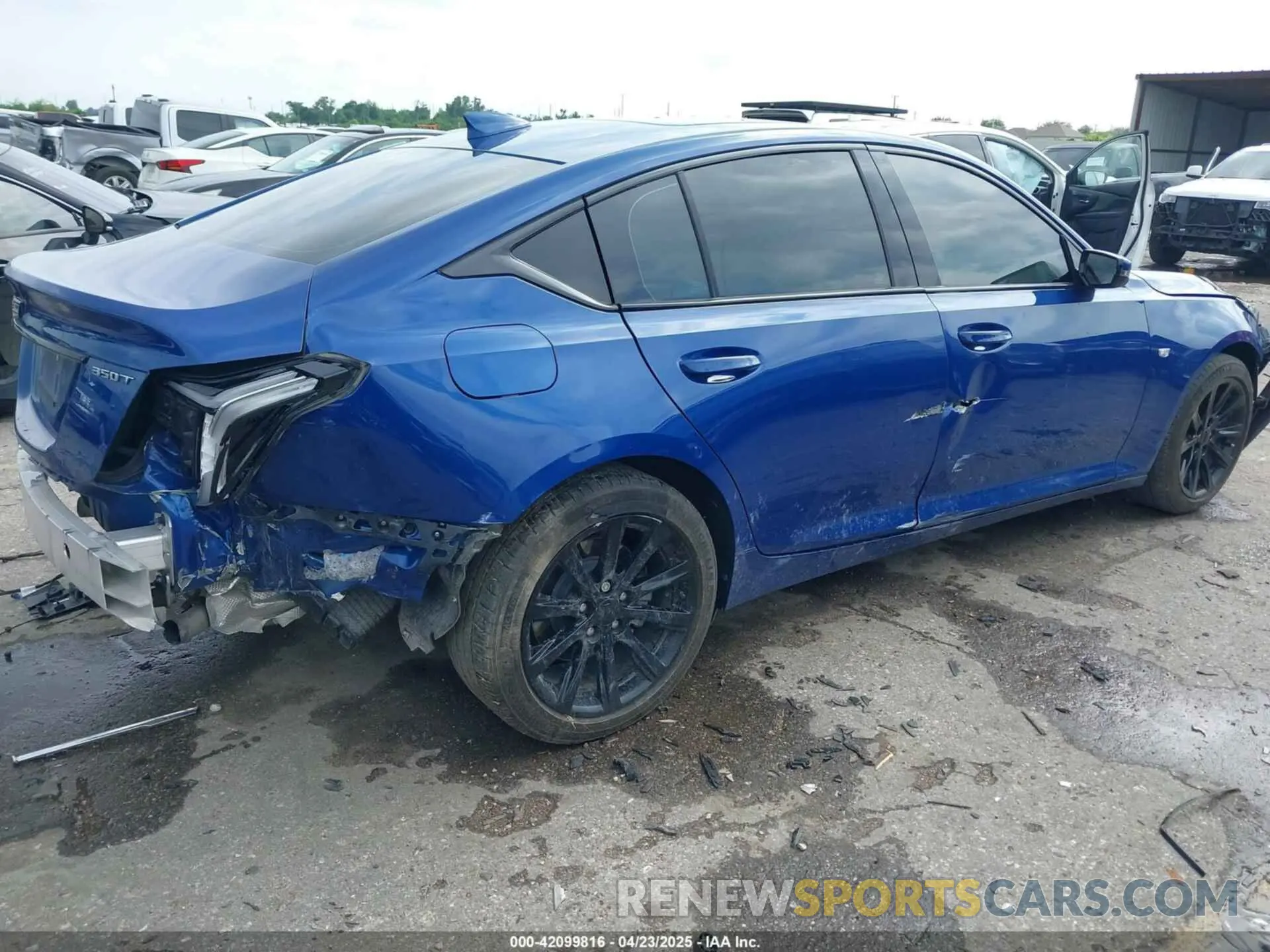 4 Photograph of a damaged car 1G6DW5RK2P0113186 CADILLAC CT5 2023
