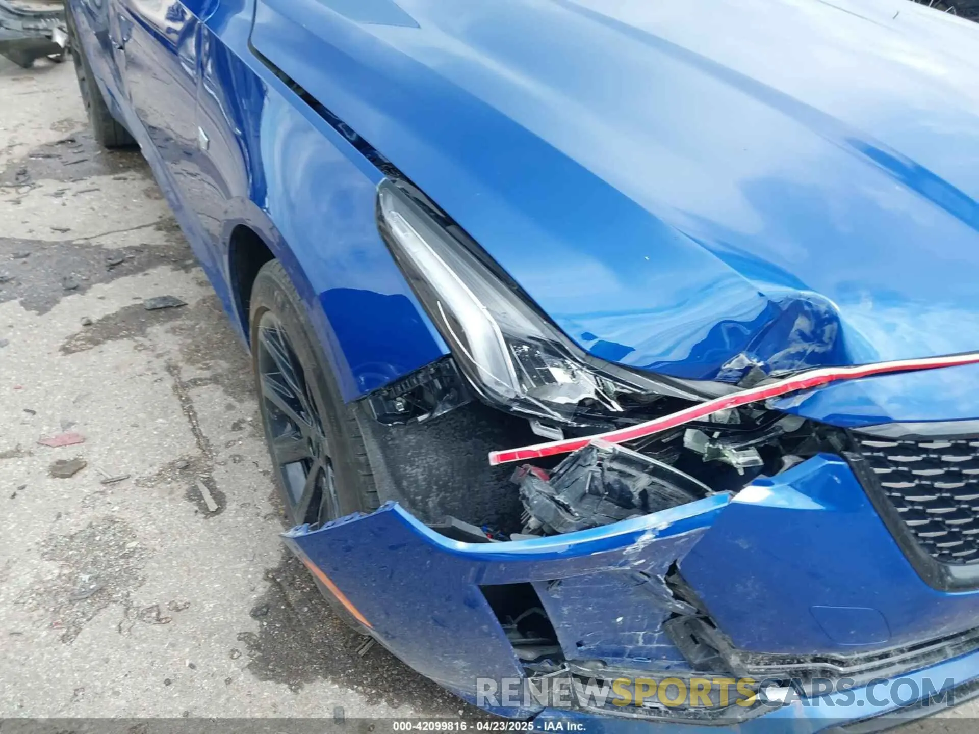 6 Photograph of a damaged car 1G6DW5RK2P0113186 CADILLAC CT5 2023