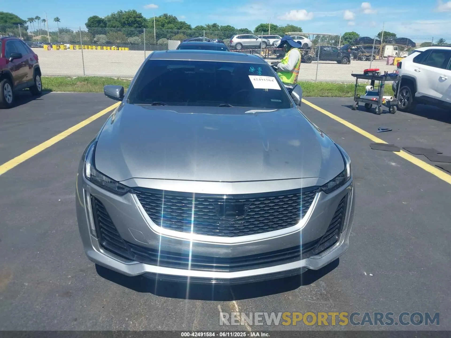 12 Photograph of a damaged car 1G6DW5RK3P0106764 CADILLAC CT5 2023