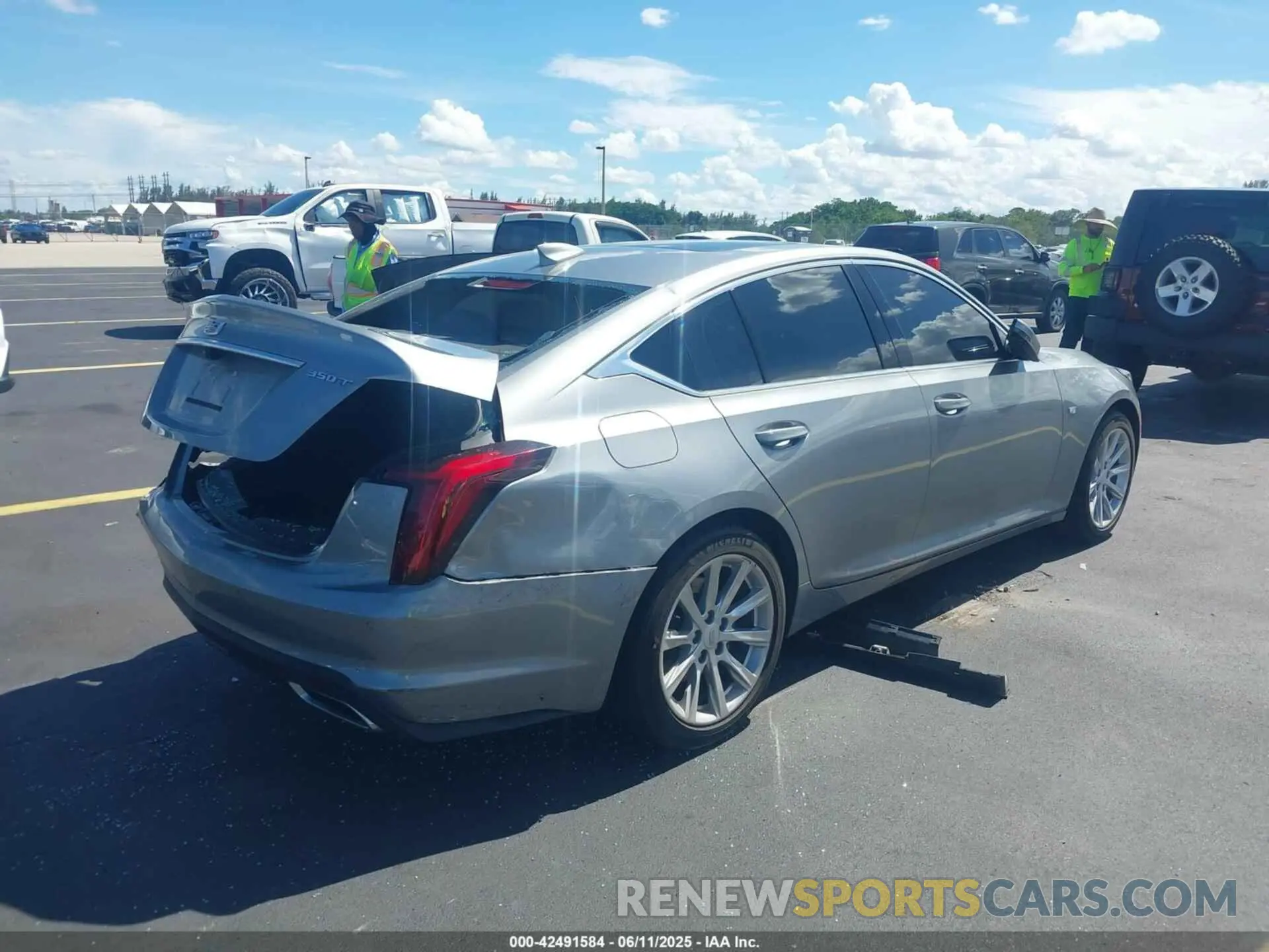 4 Photograph of a damaged car 1G6DW5RK3P0106764 CADILLAC CT5 2023