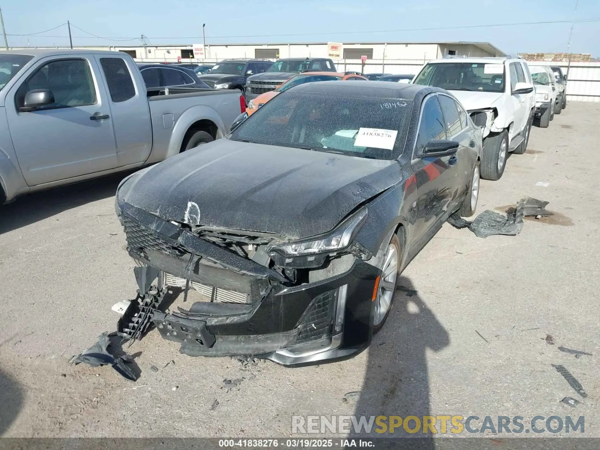 2 Photograph of a damaged car 1G6DW5RK4P0156637 CADILLAC CT5 2023