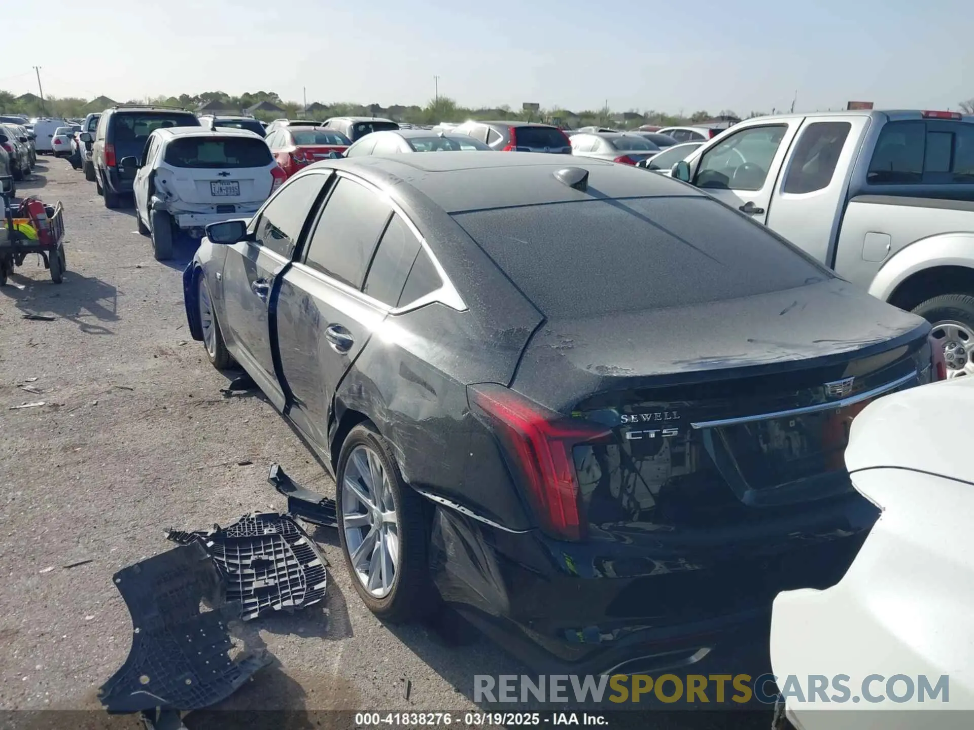 3 Photograph of a damaged car 1G6DW5RK4P0156637 CADILLAC CT5 2023