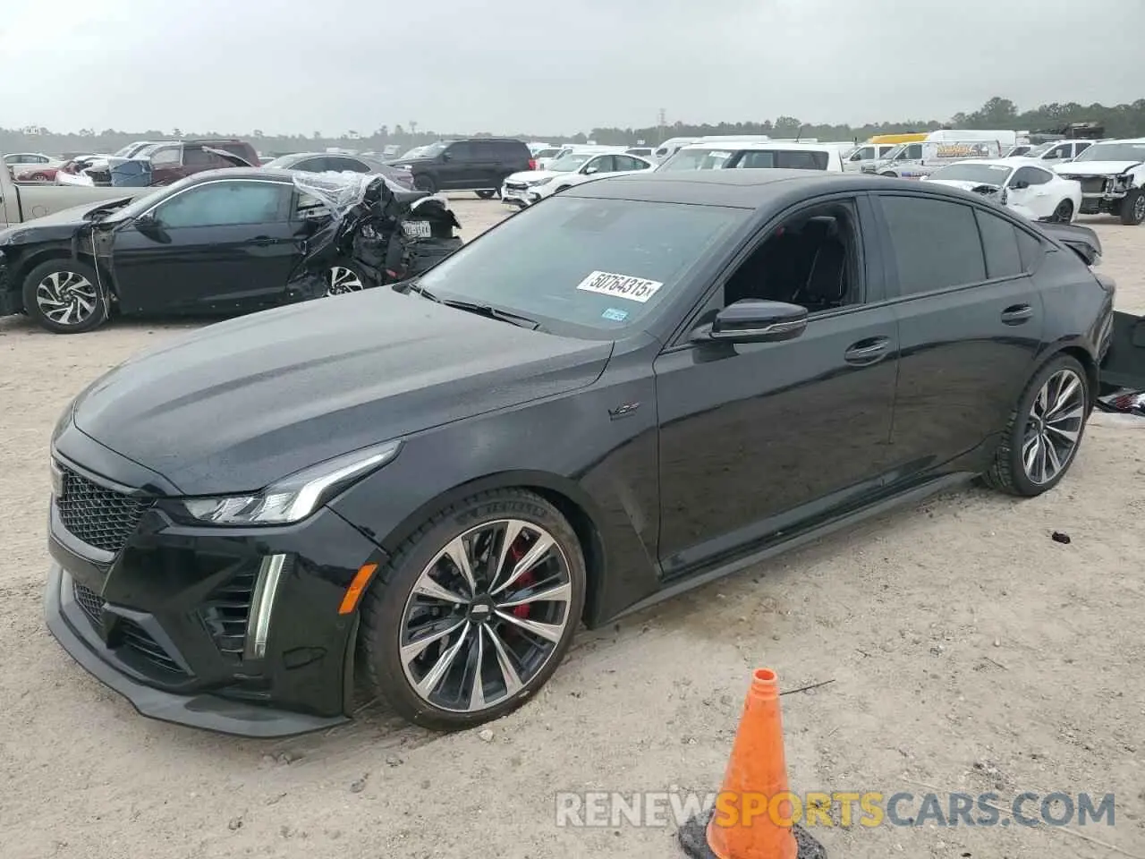 1 Photograph of a damaged car 1G6D35R67R0810464 CADILLAC CT5 2024