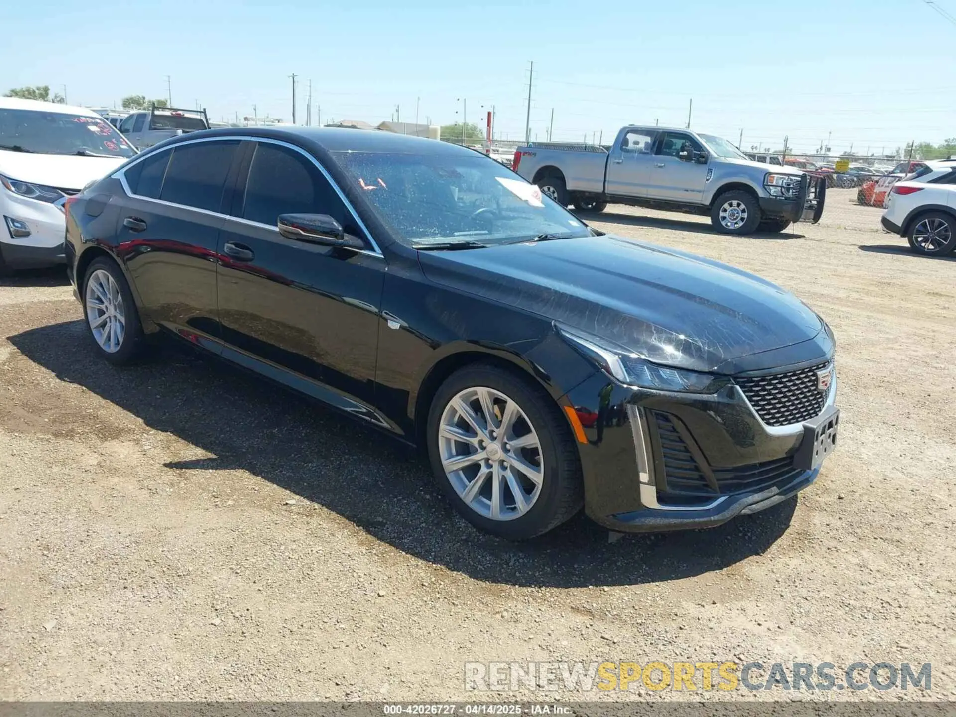 1 Photograph of a damaged car 1G6DM5RKXR0114188 CADILLAC CT5 2024