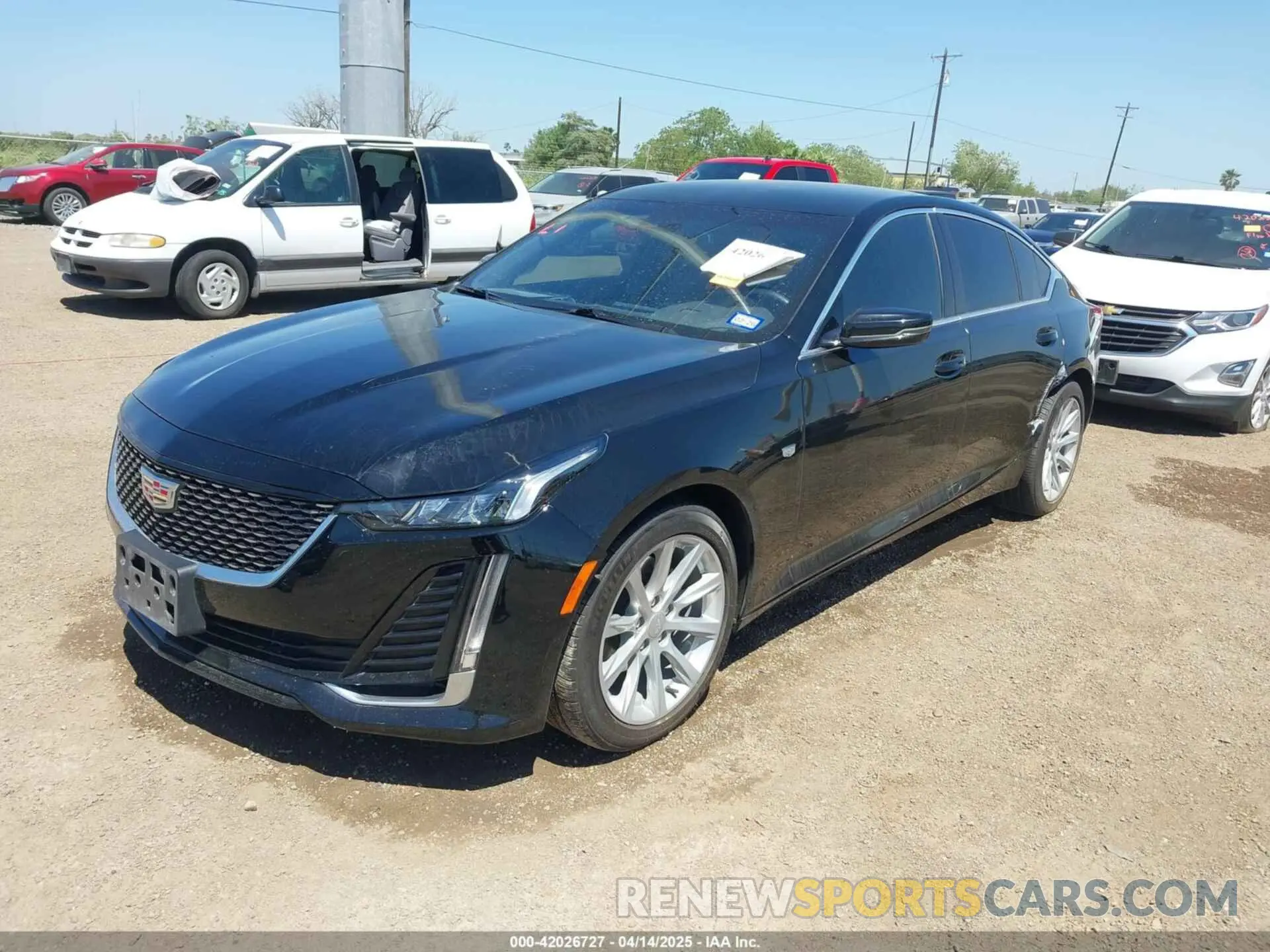 2 Photograph of a damaged car 1G6DM5RKXR0114188 CADILLAC CT5 2024