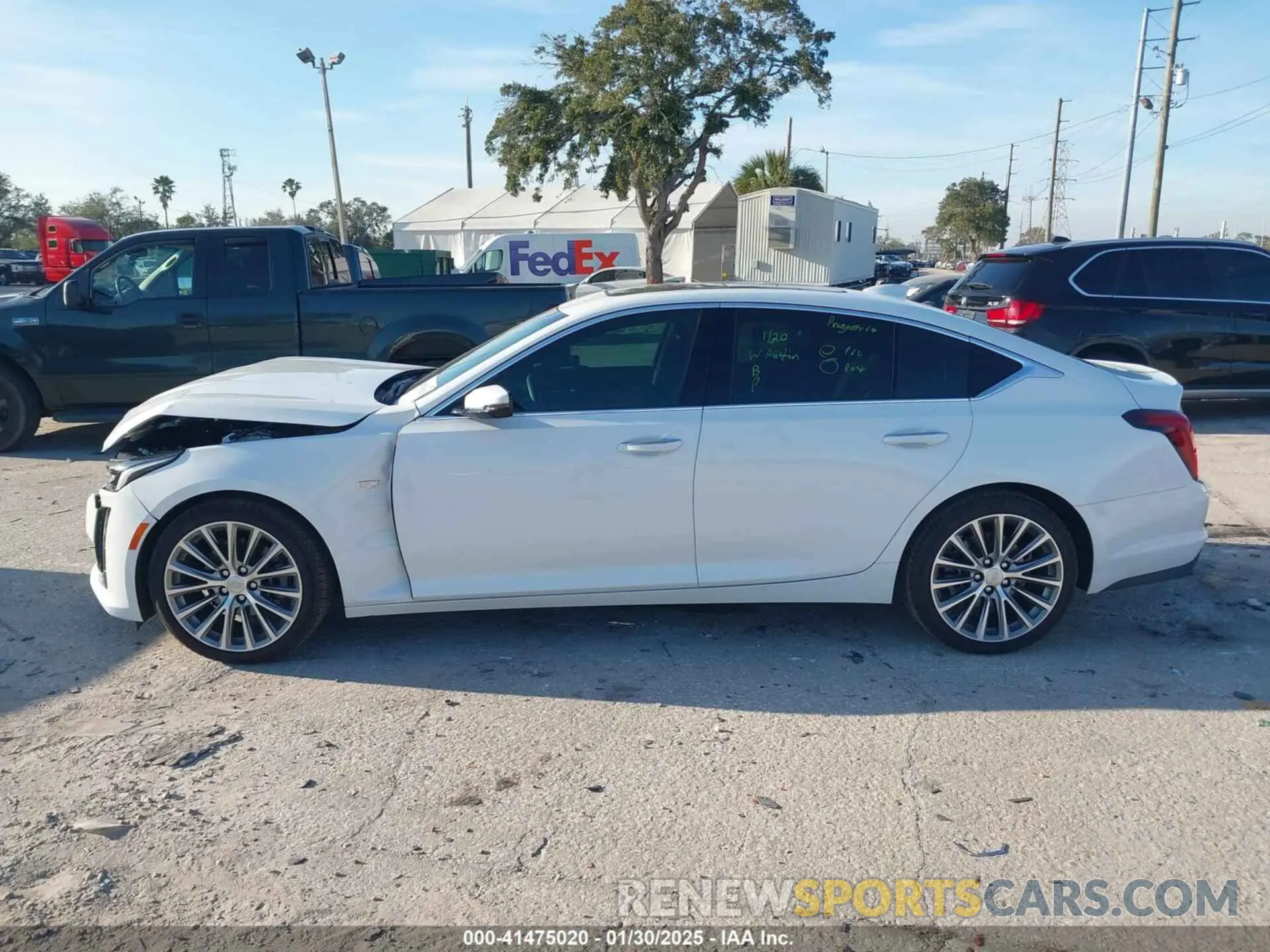 14 Photograph of a damaged car 1G6DN5RK4R0130576 CADILLAC CT5 2024