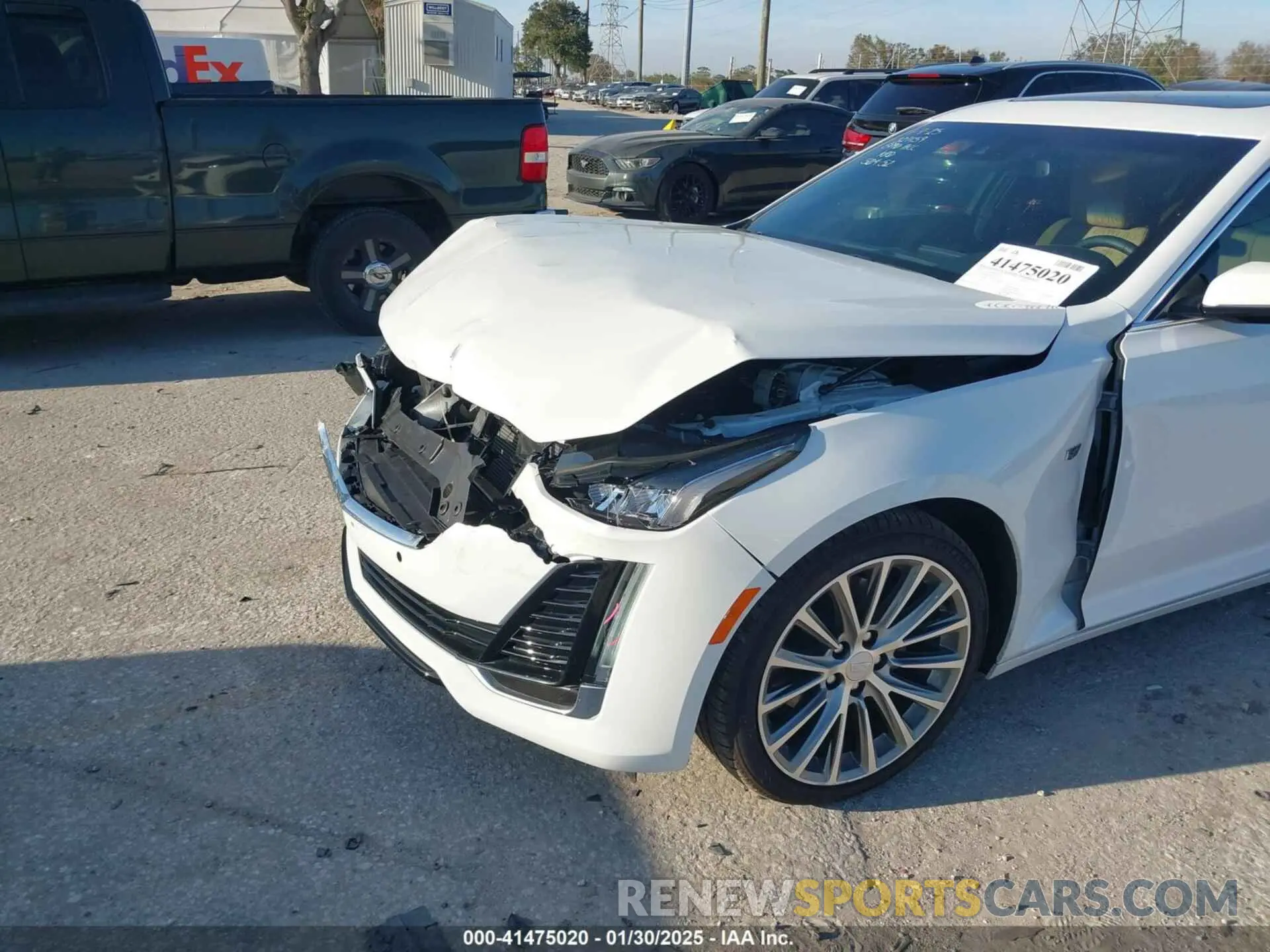17 Photograph of a damaged car 1G6DN5RK4R0130576 CADILLAC CT5 2024