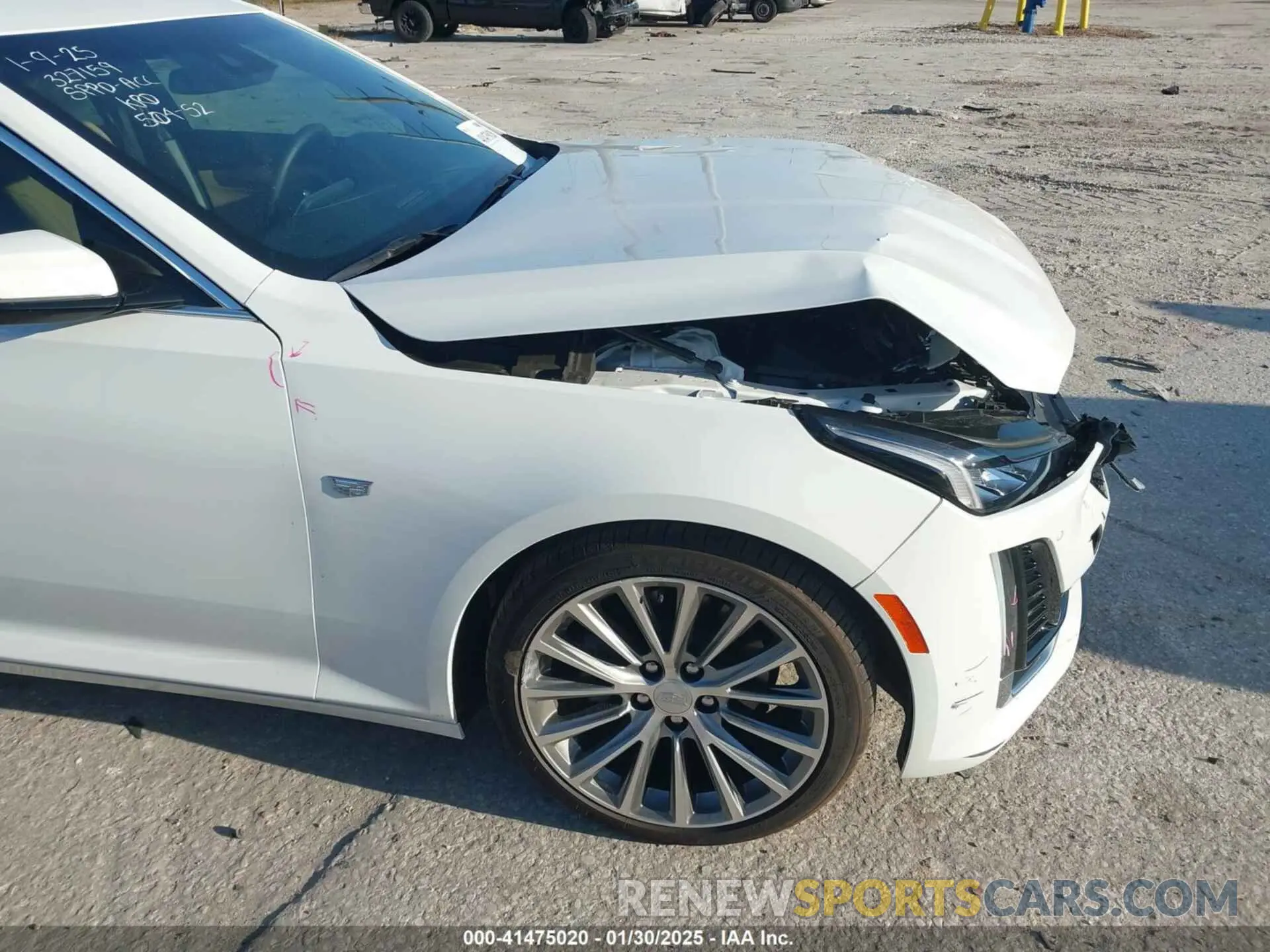 21 Photograph of a damaged car 1G6DN5RK4R0130576 CADILLAC CT5 2024