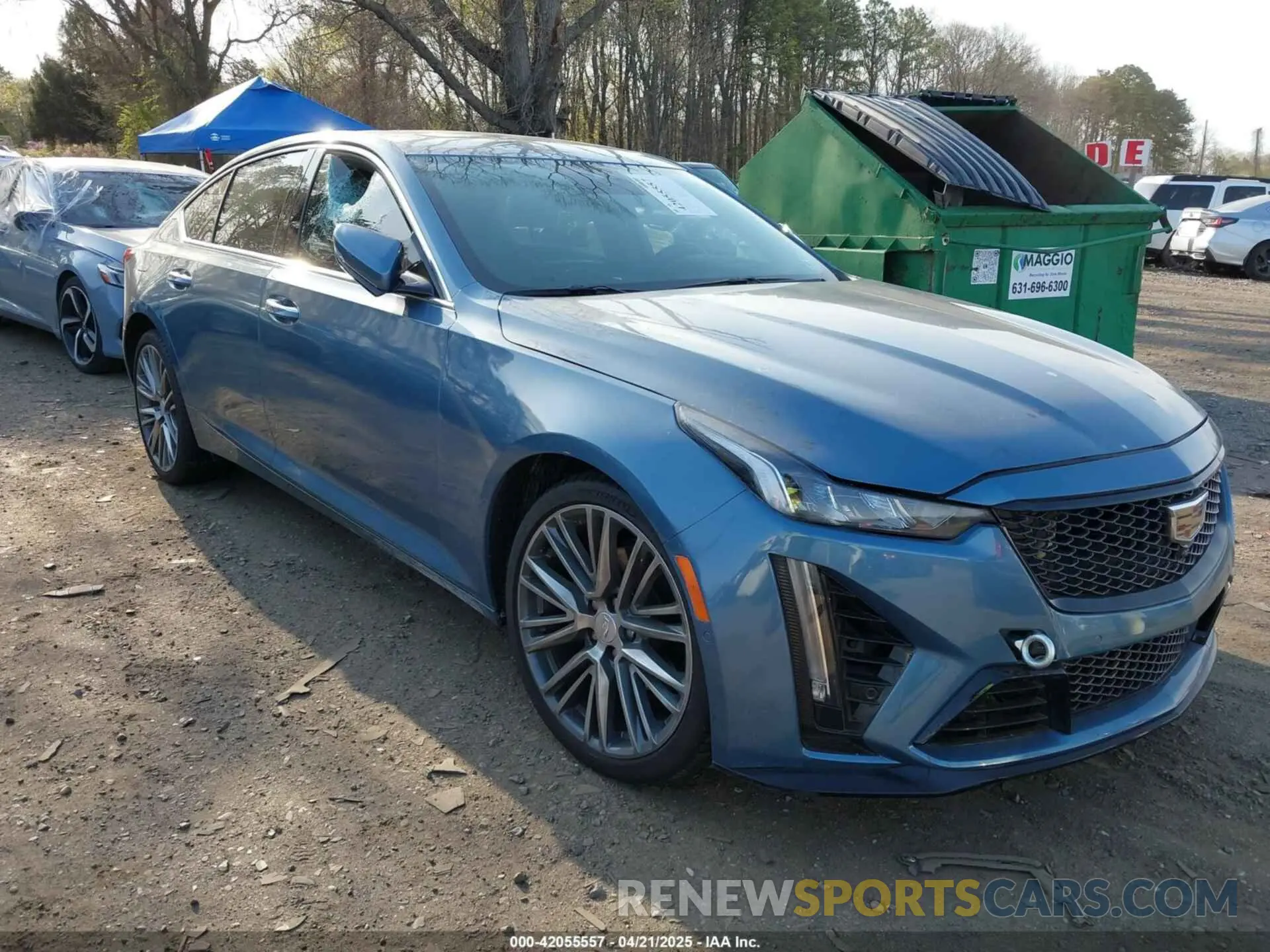 1 Photograph of a damaged car 1G6DN5RK9R0121243 CADILLAC CT5 2024