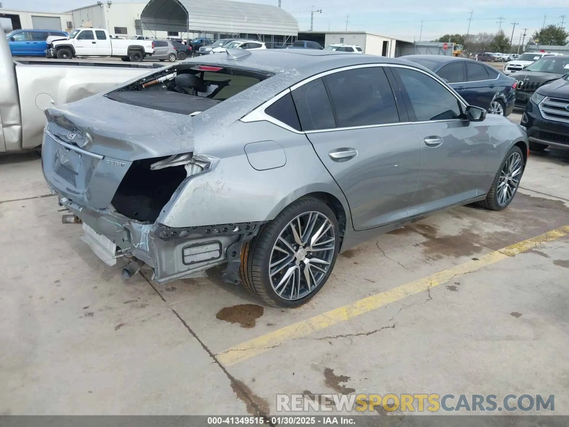 4 Photograph of a damaged car 1G6DN5RW3R0104943 CADILLAC CT5 2024