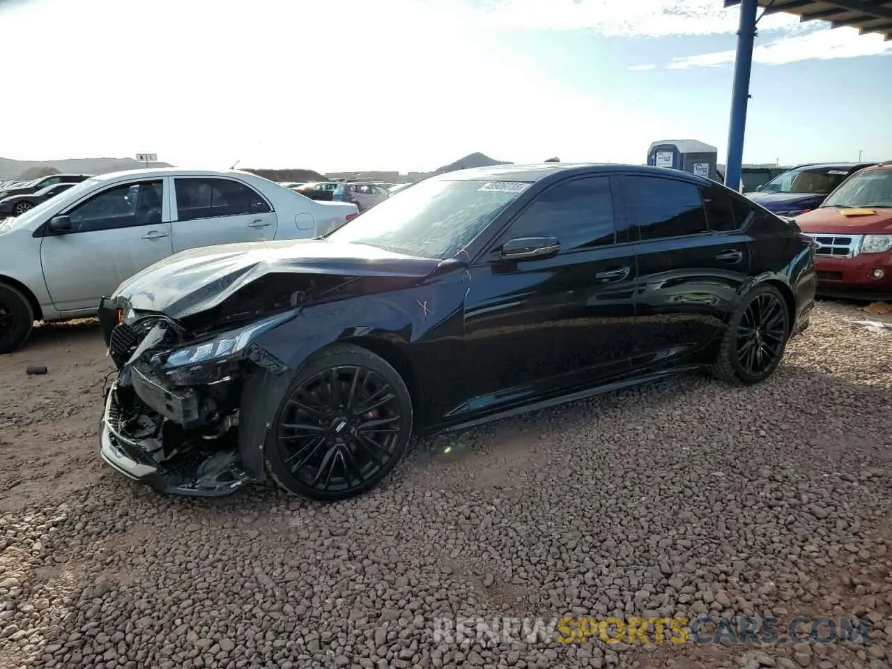 1 Photograph of a damaged car 1G6DP5RK2R0119473 CADILLAC CT5 2024