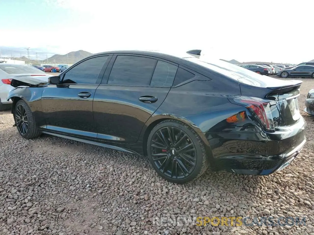2 Photograph of a damaged car 1G6DP5RK2R0119473 CADILLAC CT5 2024