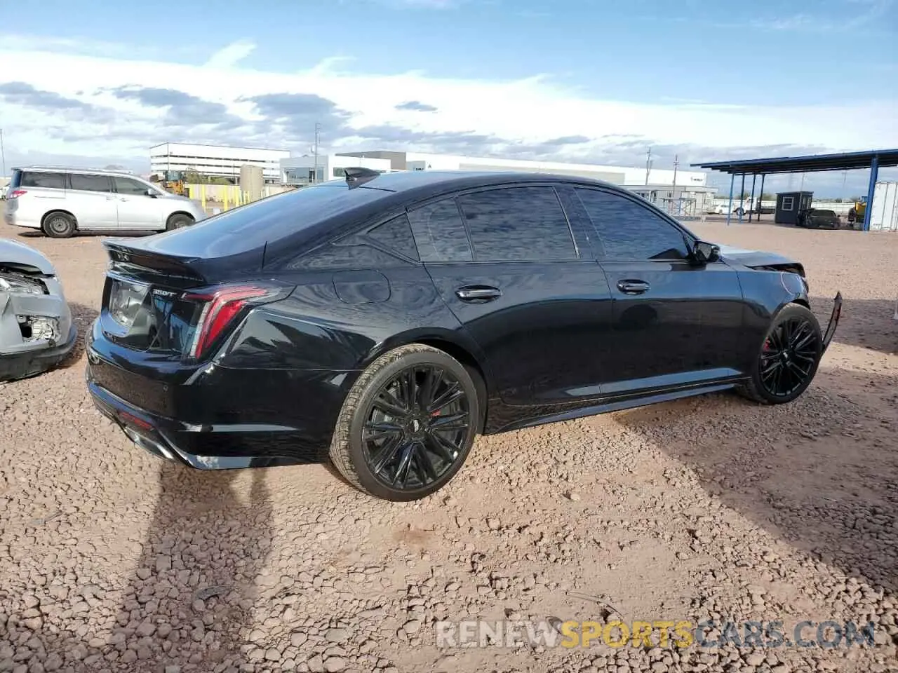 3 Photograph of a damaged car 1G6DP5RK2R0119473 CADILLAC CT5 2024