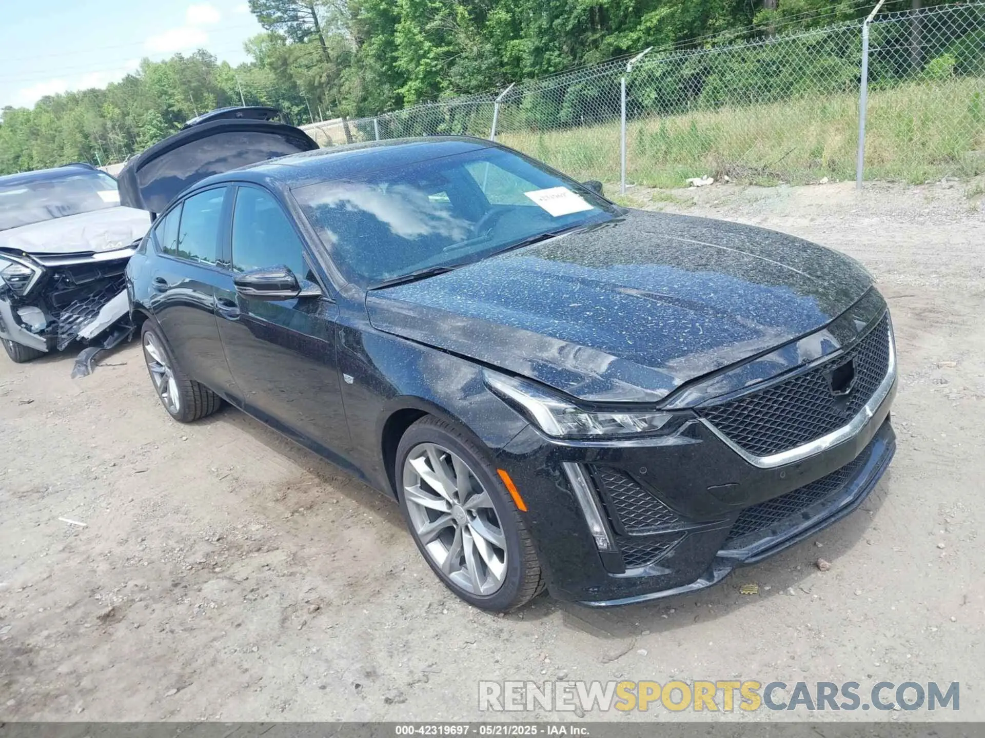 1 Photograph of a damaged car 1G6DP5RK3R0127081 CADILLAC CT5 2024