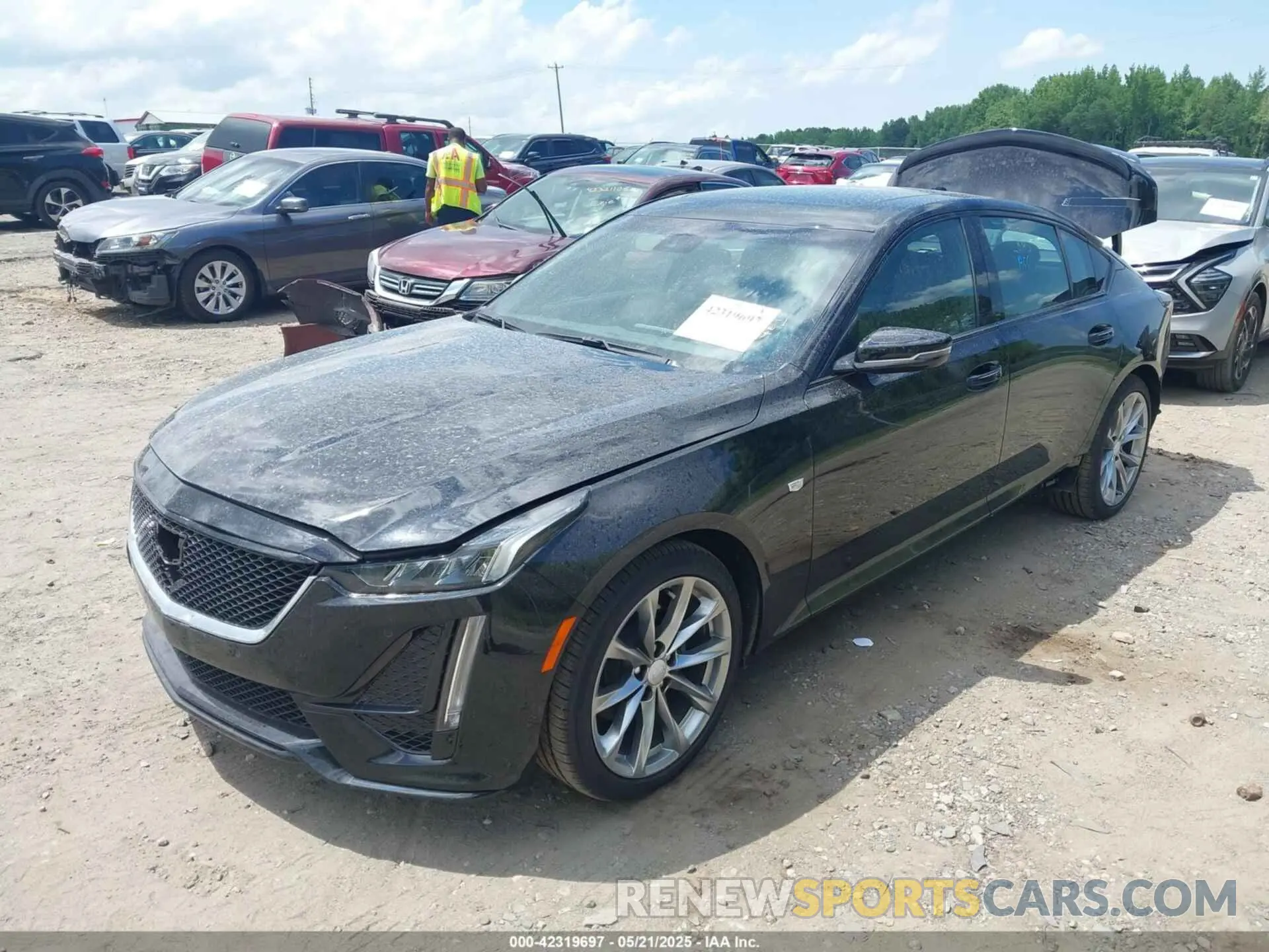 2 Photograph of a damaged car 1G6DP5RK3R0127081 CADILLAC CT5 2024