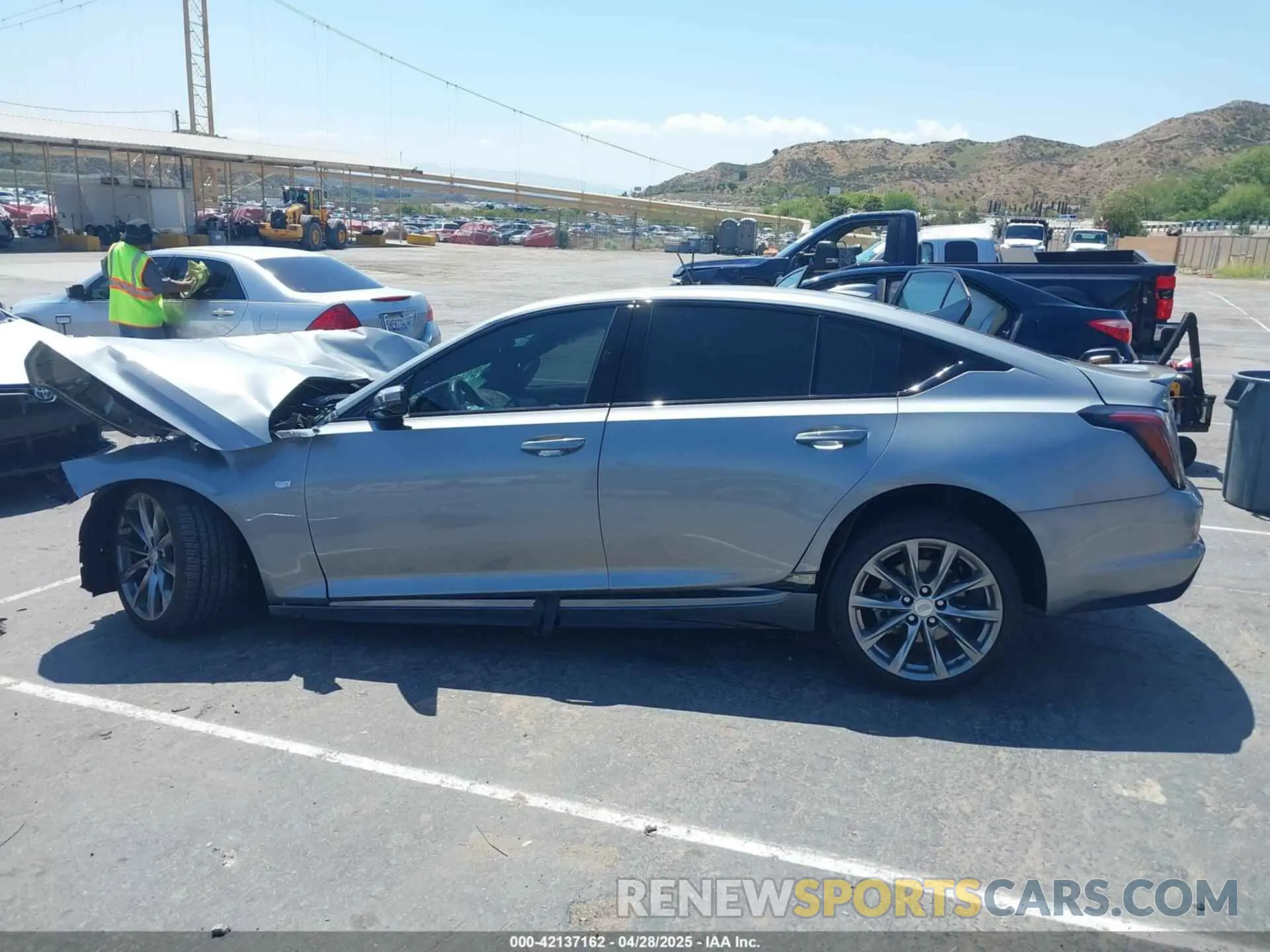 14 Photograph of a damaged car 1G6DP5RK6R0125499 CADILLAC CT5 2024