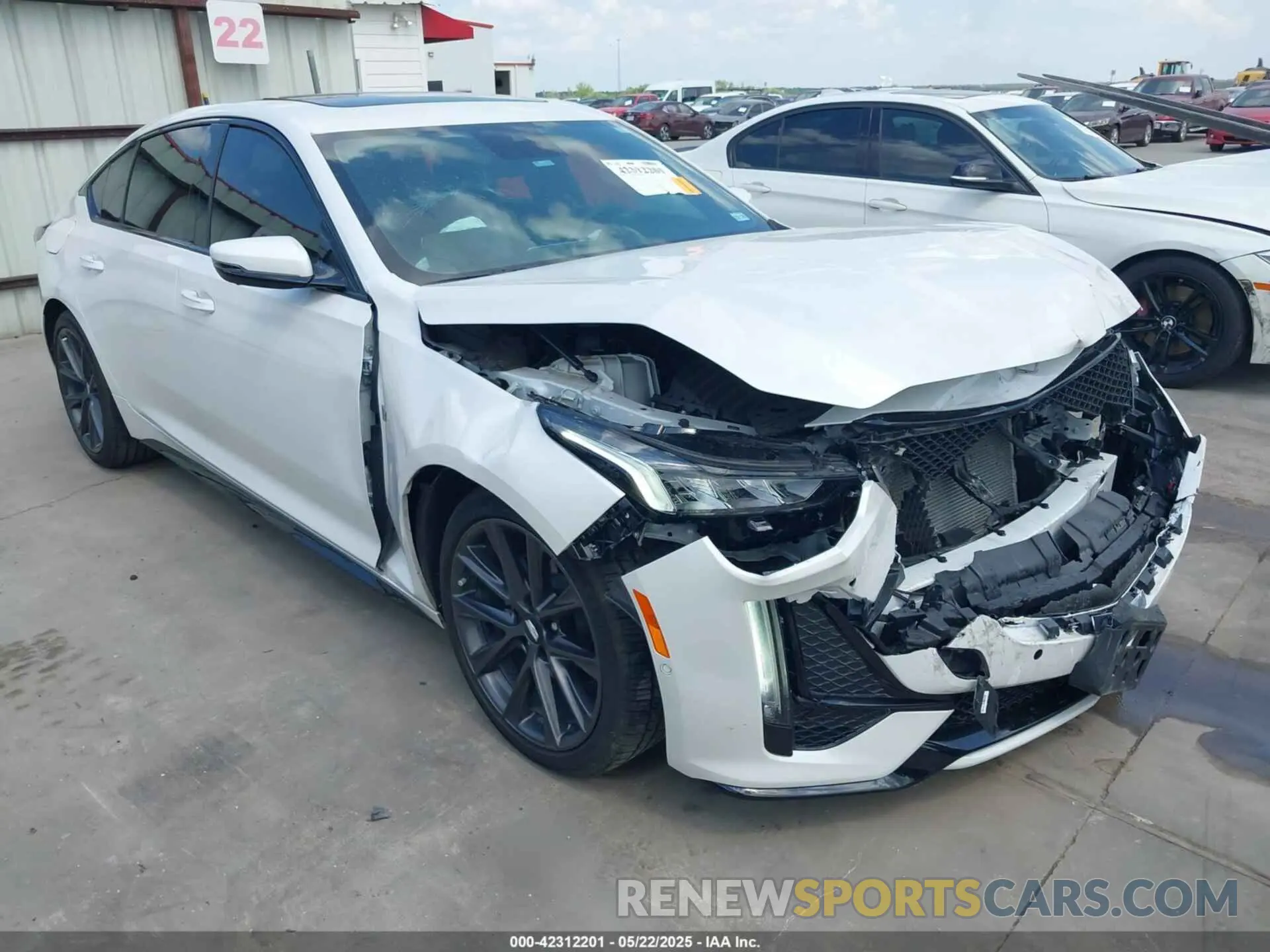 1 Photograph of a damaged car 1G6DP5RKXR0119799 CADILLAC CT5 2024