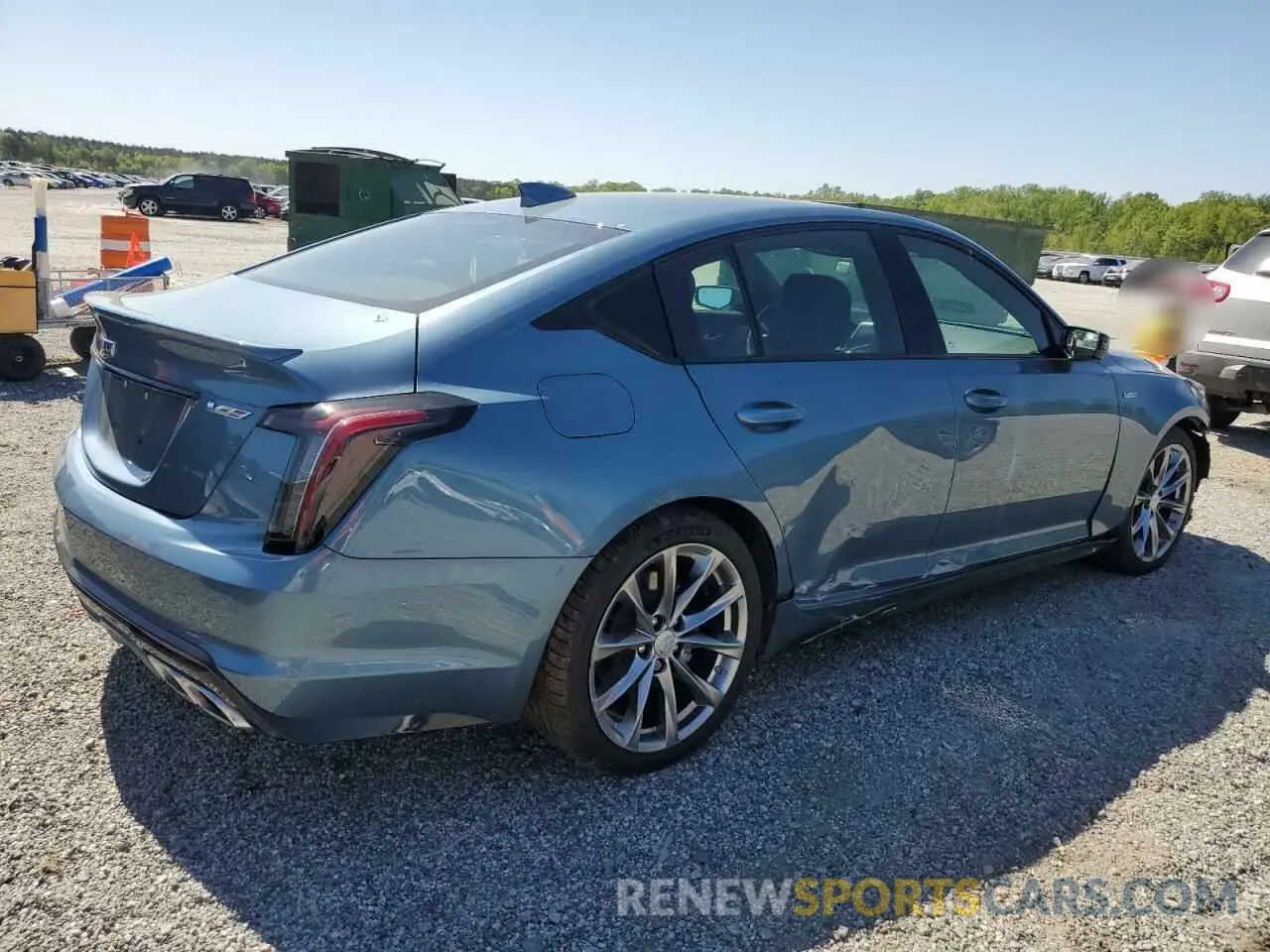 3 Photograph of a damaged car 1G6DR5RW0R0117184 CADILLAC CT5 2024