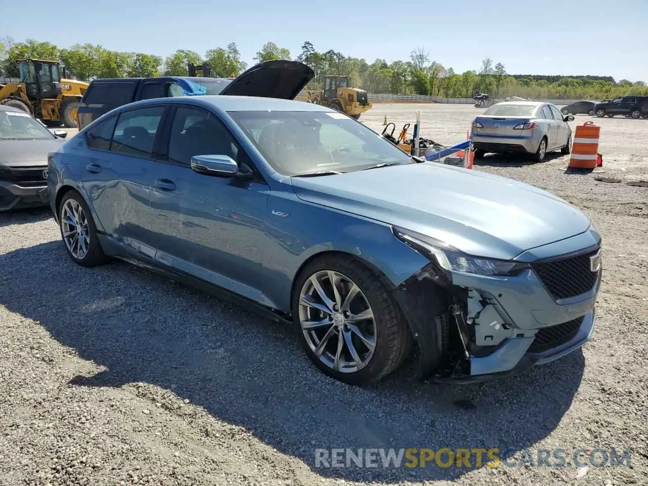 4 Photograph of a damaged car 1G6DR5RW0R0117184 CADILLAC CT5 2024
