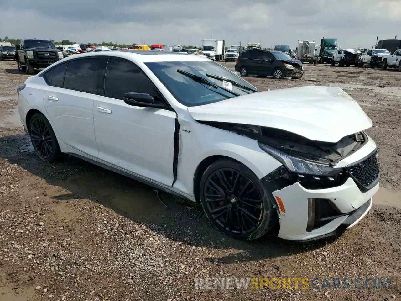 4 Photograph of a damaged car 1G6DR5RW9R0110931 CADILLAC CT5 2024