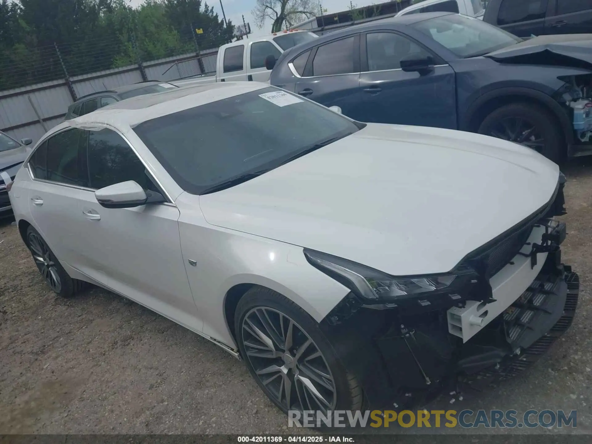 1 Photograph of a damaged car 1G6DT5RW3R0129279 CADILLAC CT5 2024