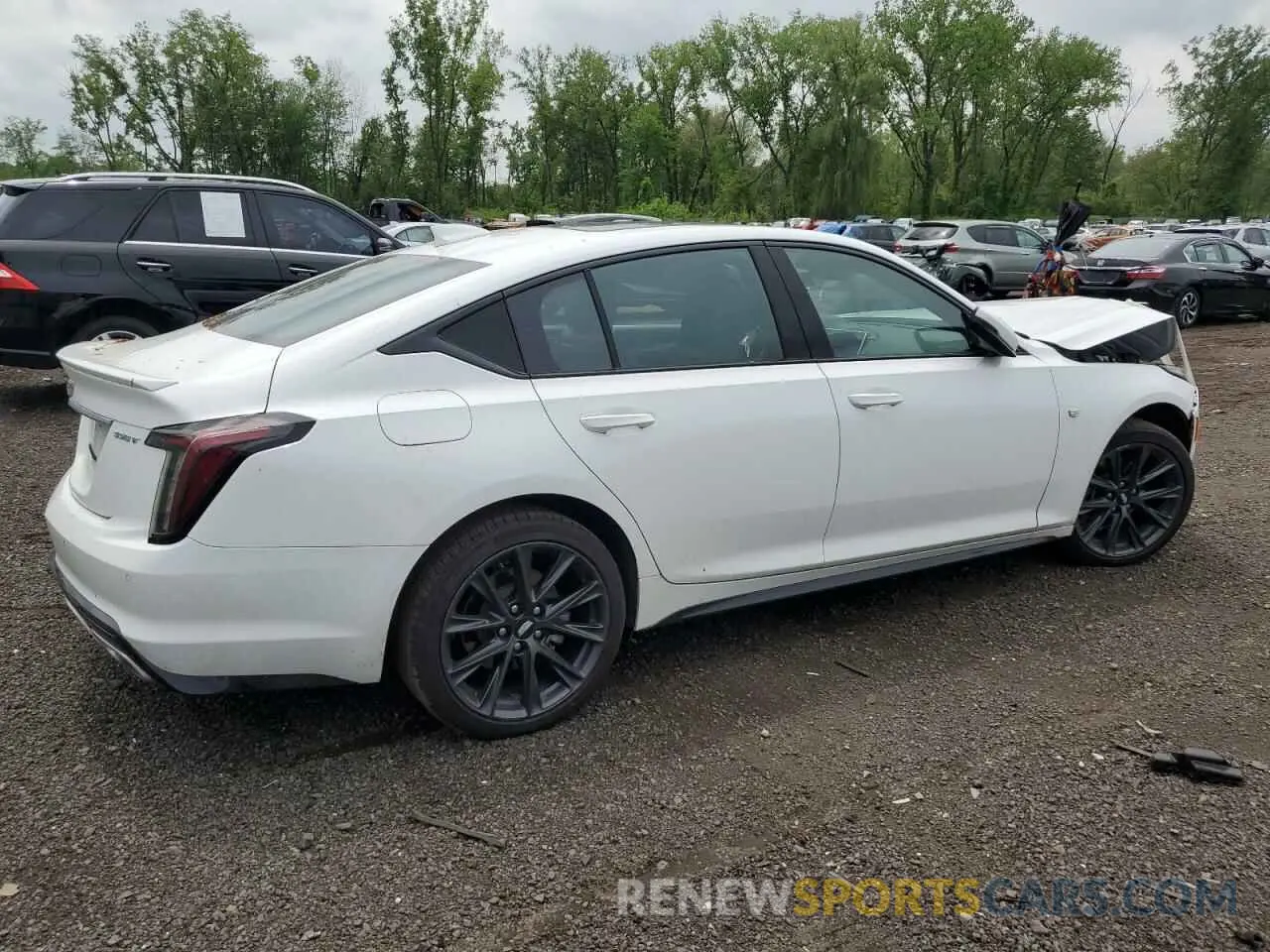 3 Photograph of a damaged car 1G6DU5RK2R0124682 CADILLAC CT5 2024