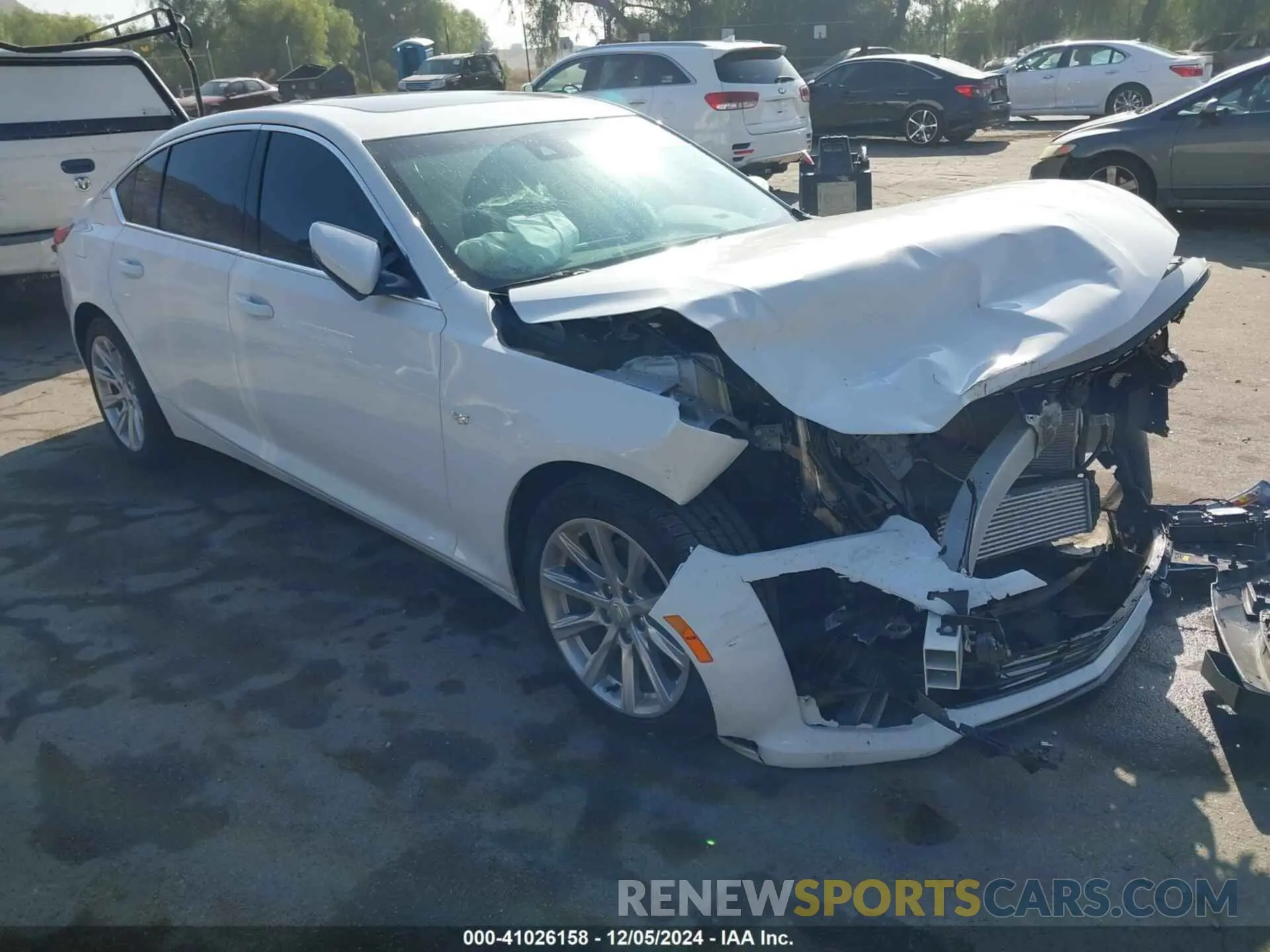 1 Photograph of a damaged car 1G6DW5RK0R0123752 CADILLAC CT5 2024