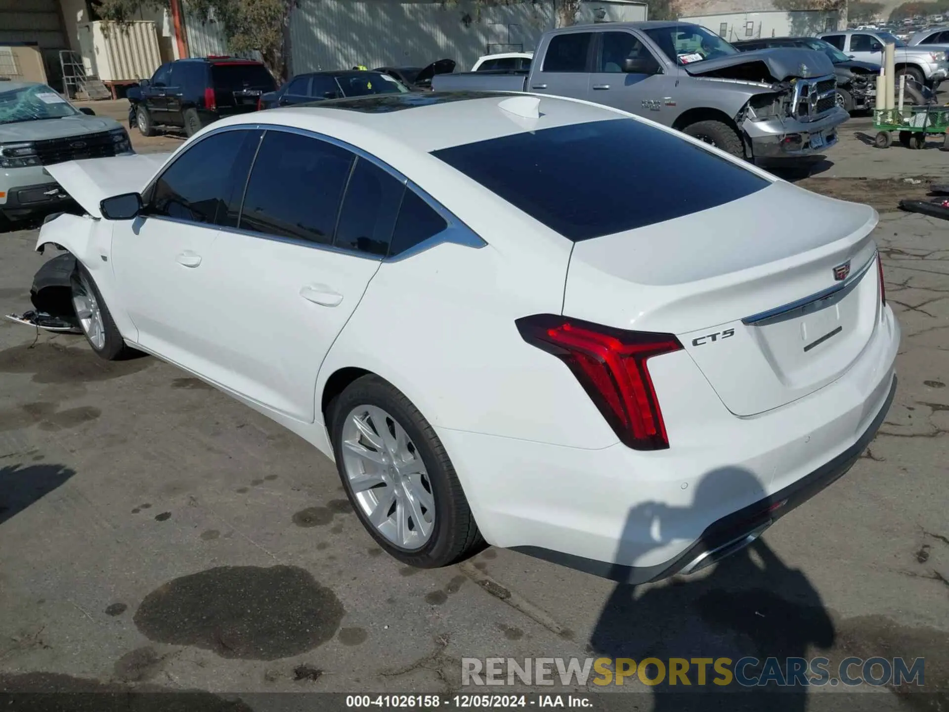 3 Photograph of a damaged car 1G6DW5RK0R0123752 CADILLAC CT5 2024