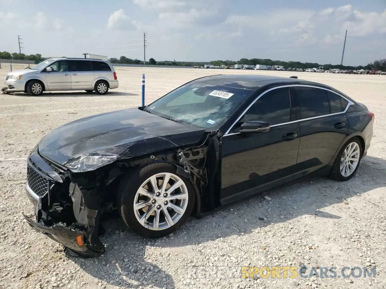 1 Photograph of a damaged car 1G6DW5RK6R0129278 CADILLAC CT5 2024