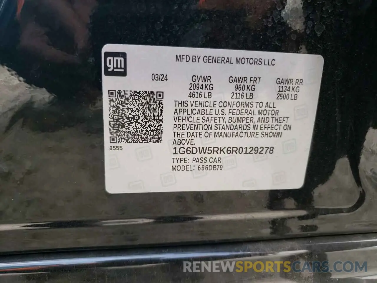 13 Photograph of a damaged car 1G6DW5RK6R0129278 CADILLAC CT5 2024